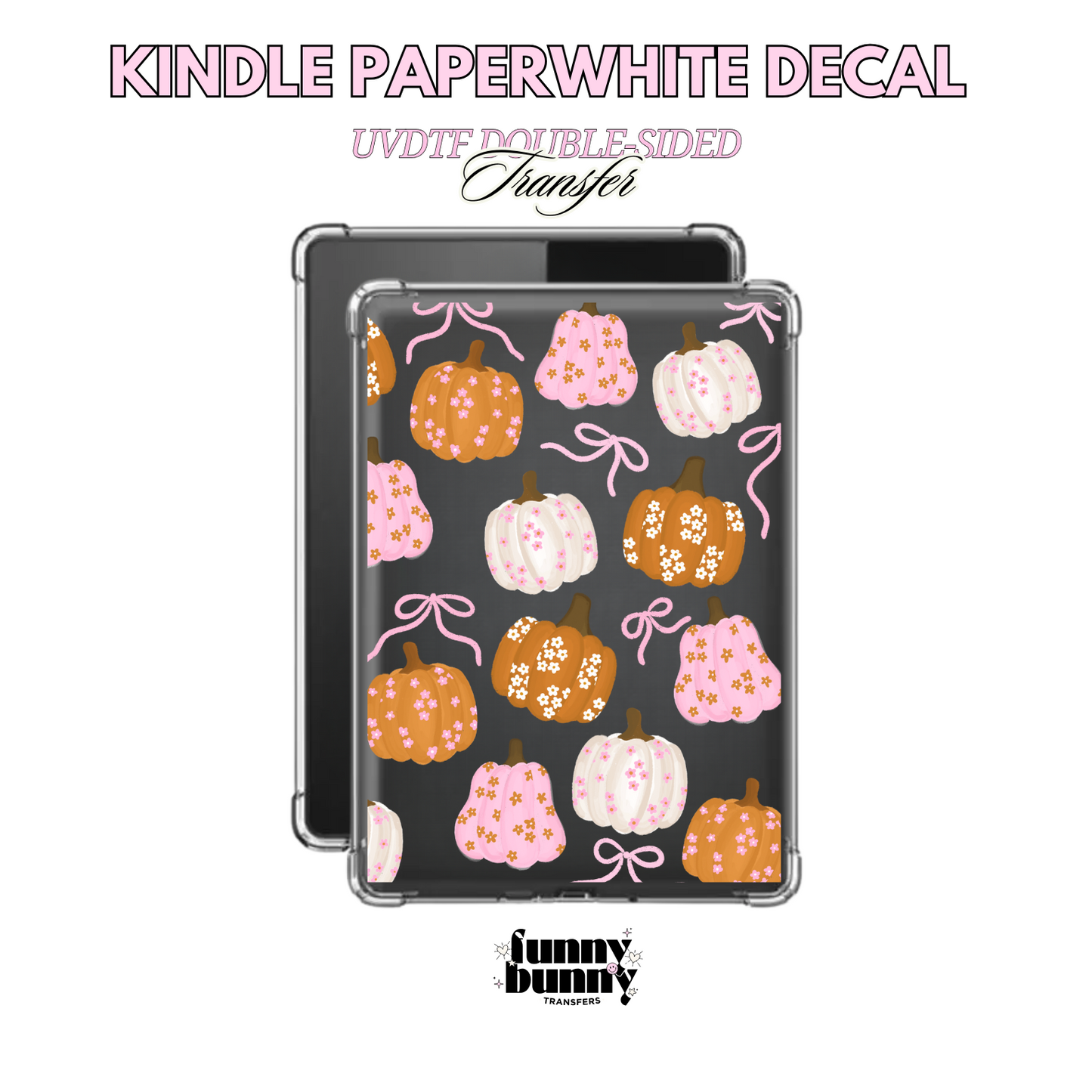 Boho Pumpkins - Kindle Decal