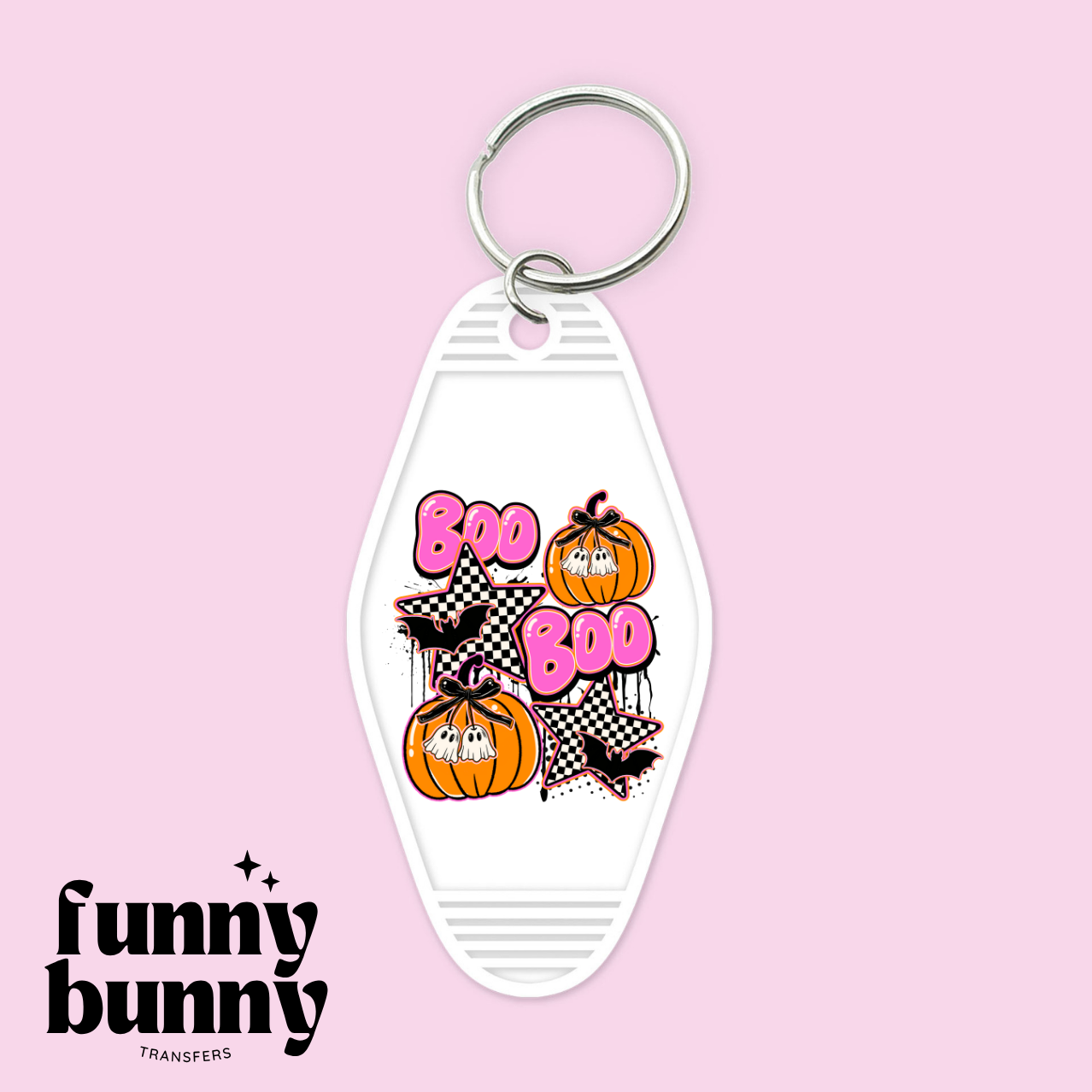 Boo Boo Checkered - Motel Keychain