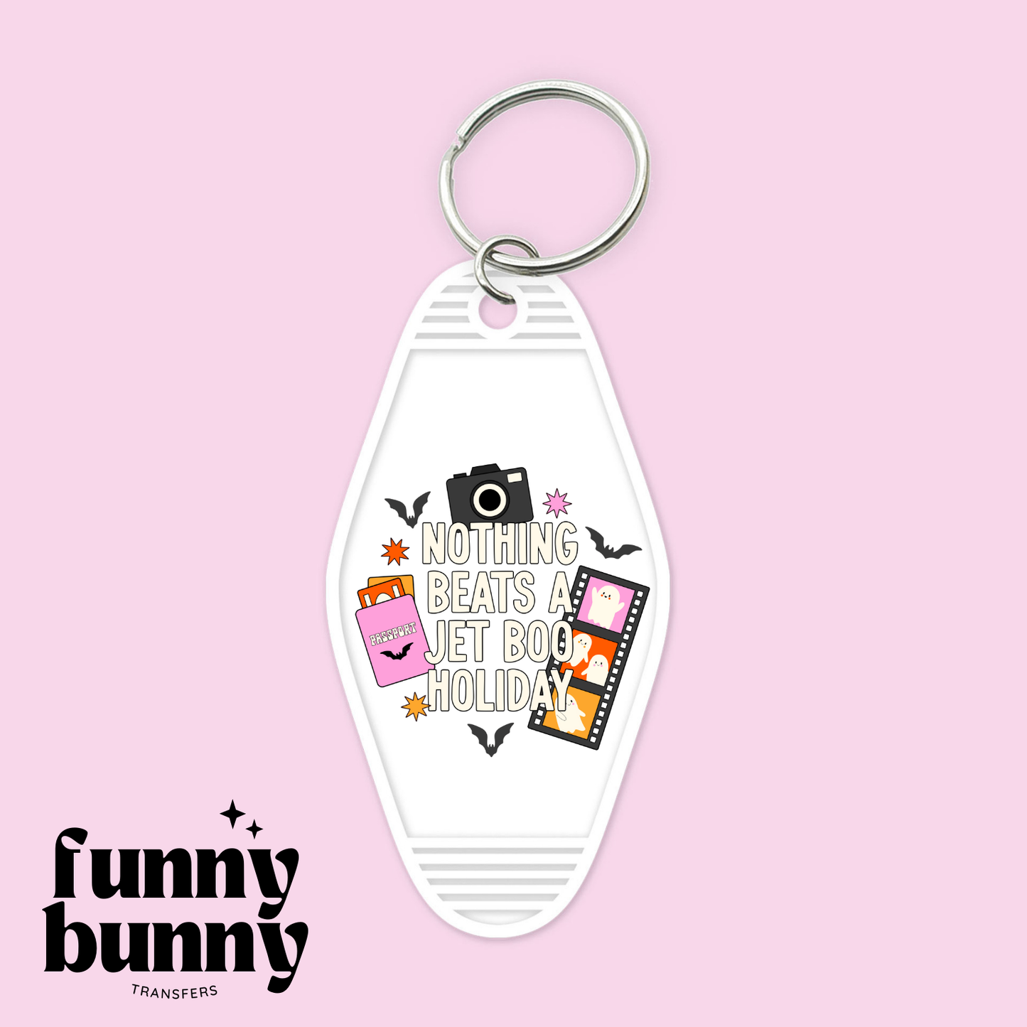 Boo Holiday I - Motel Keychain