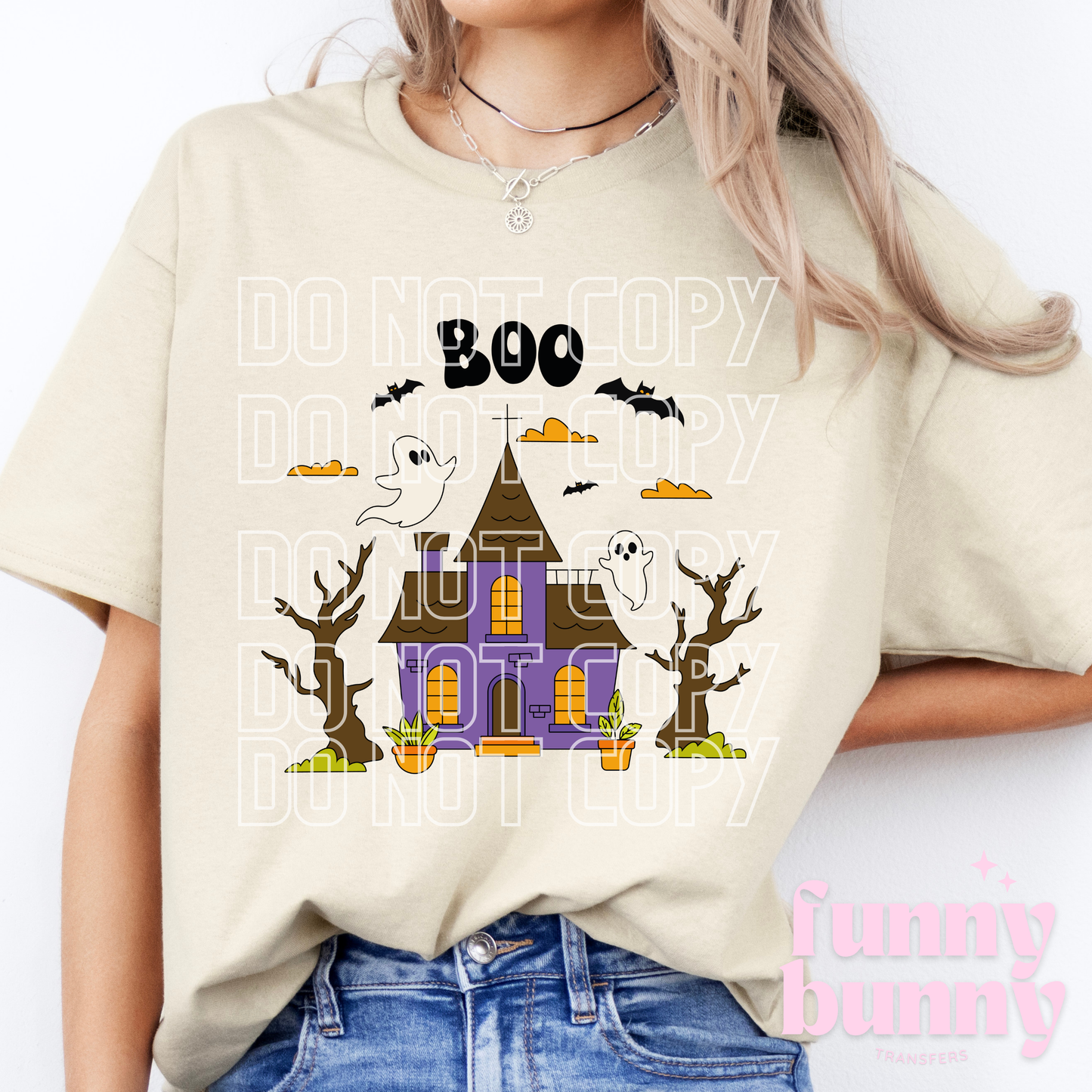 Boo House - DTF Transfer