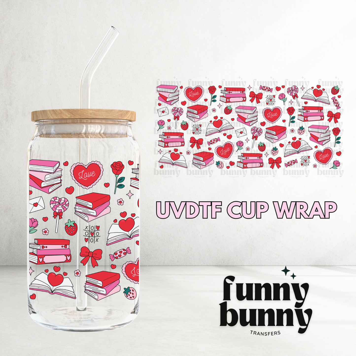 Book-ish Babe - 16oz UVDTF Cup Wrap