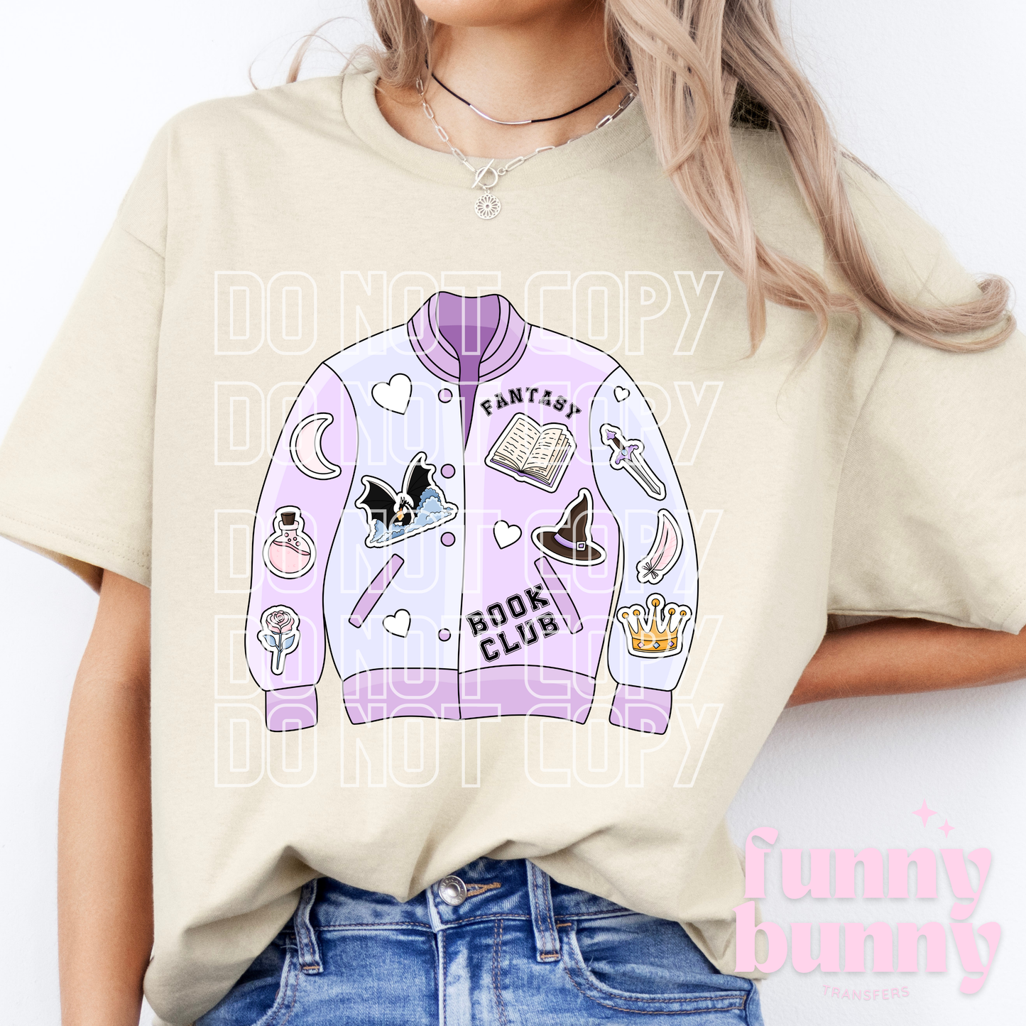 Book Club Jacket - DTF Transfer