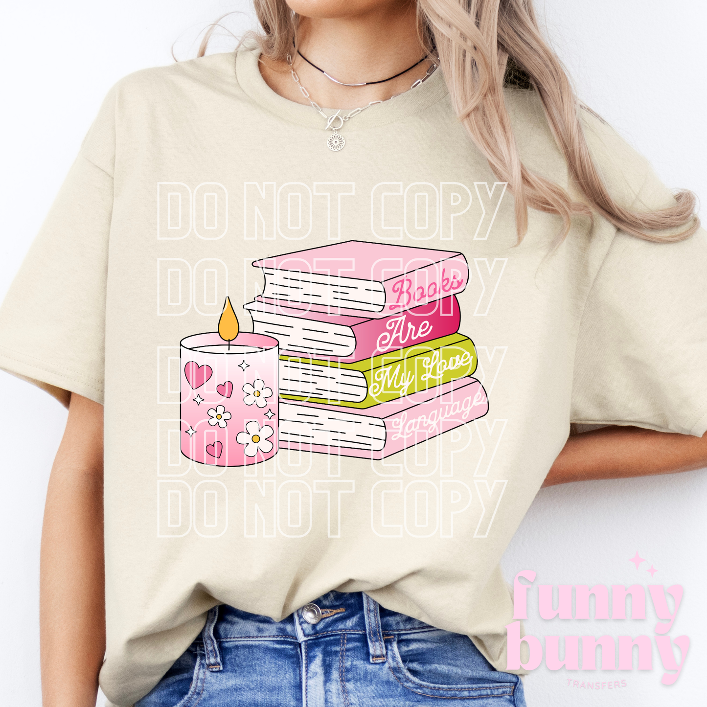 Book Love Language - DTF Transfer