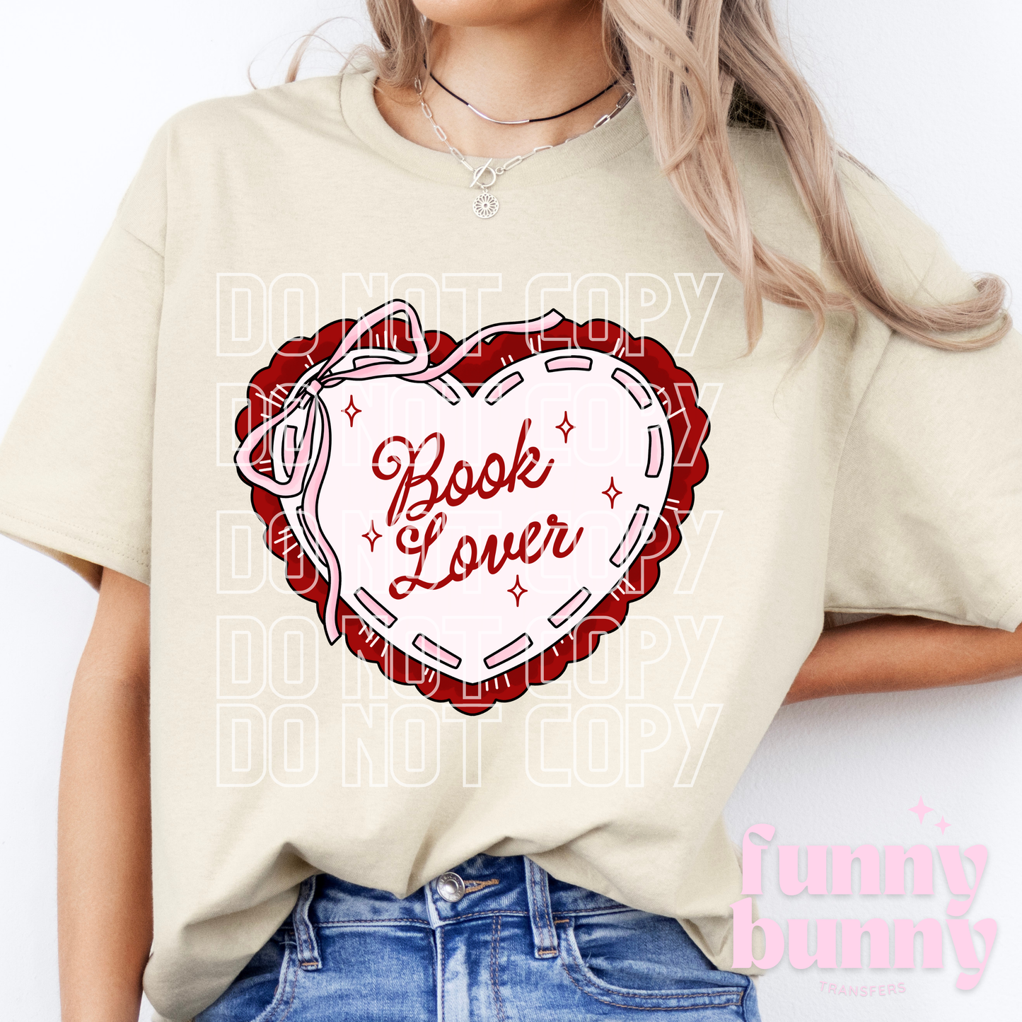 Book Lover Heart - DTF Transfer