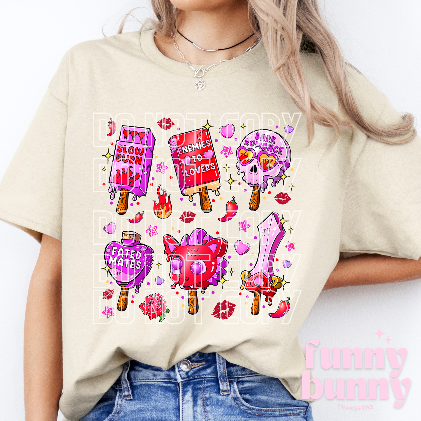 Book Lover Popsicles - DTF Transfer