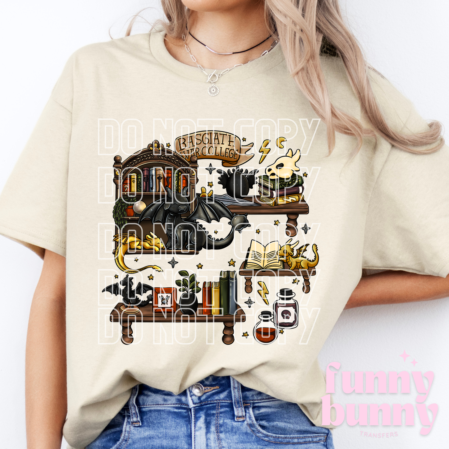 Bookish Dragon - DTF Transfer