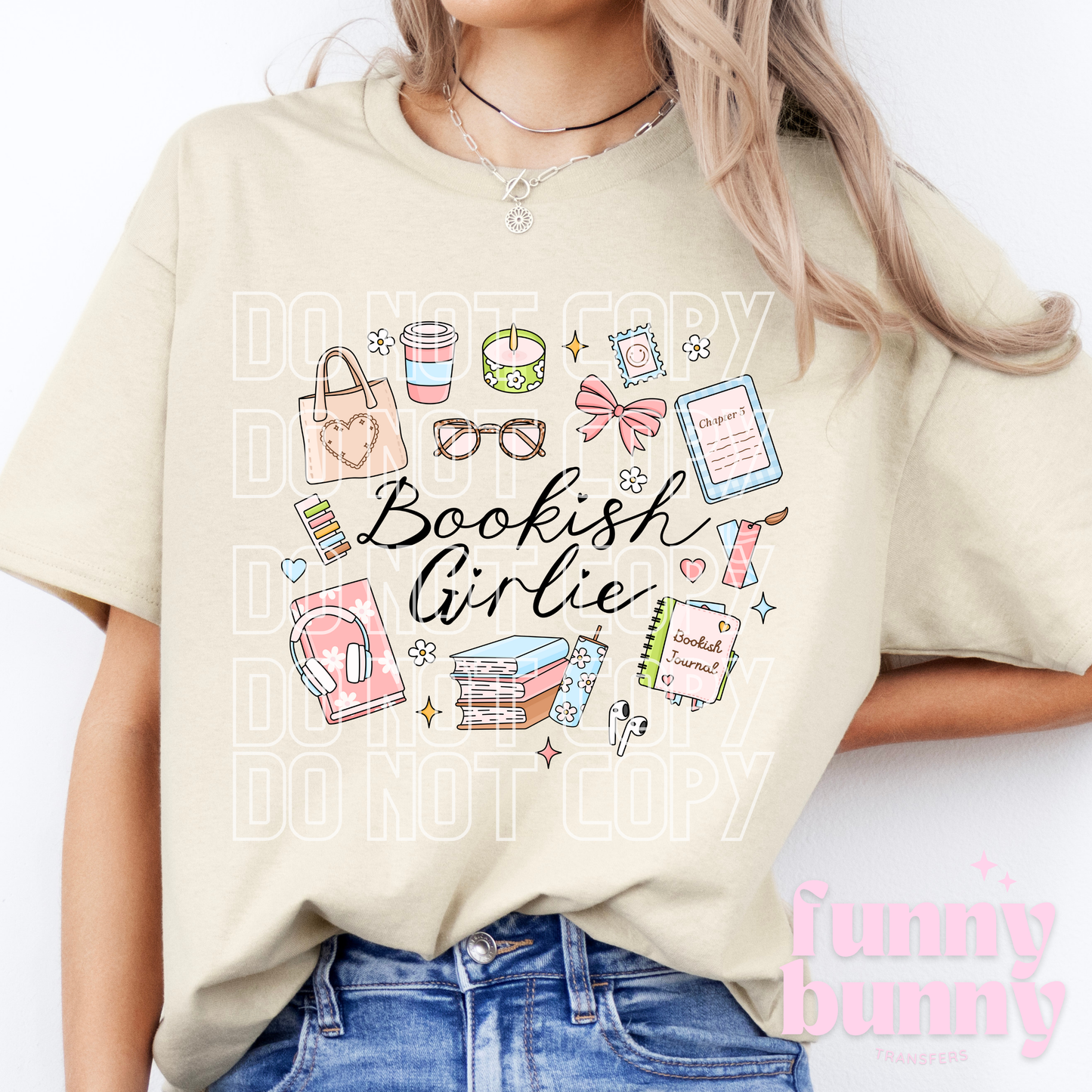 Bookish Girly Essentials - DTF Transfer