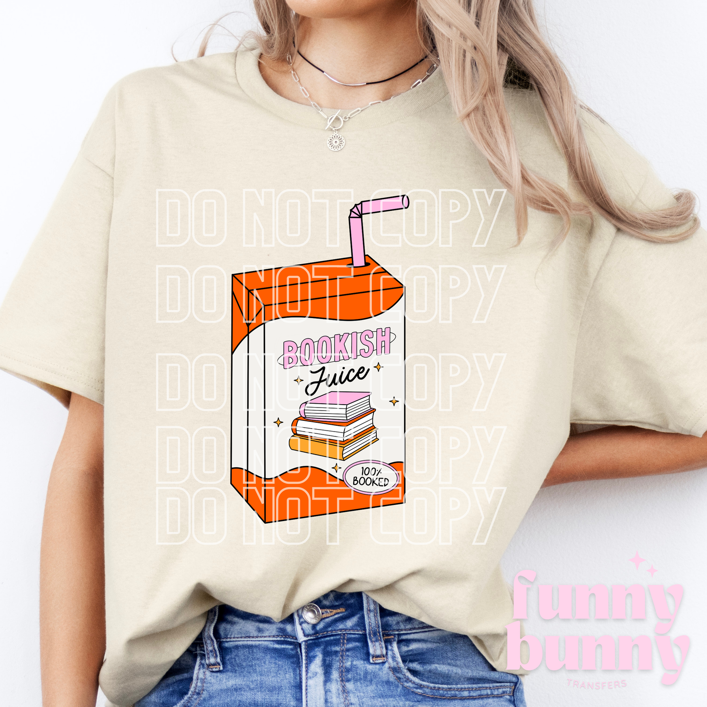 Bookish Juice Orange 2.0 - DTF Transfer