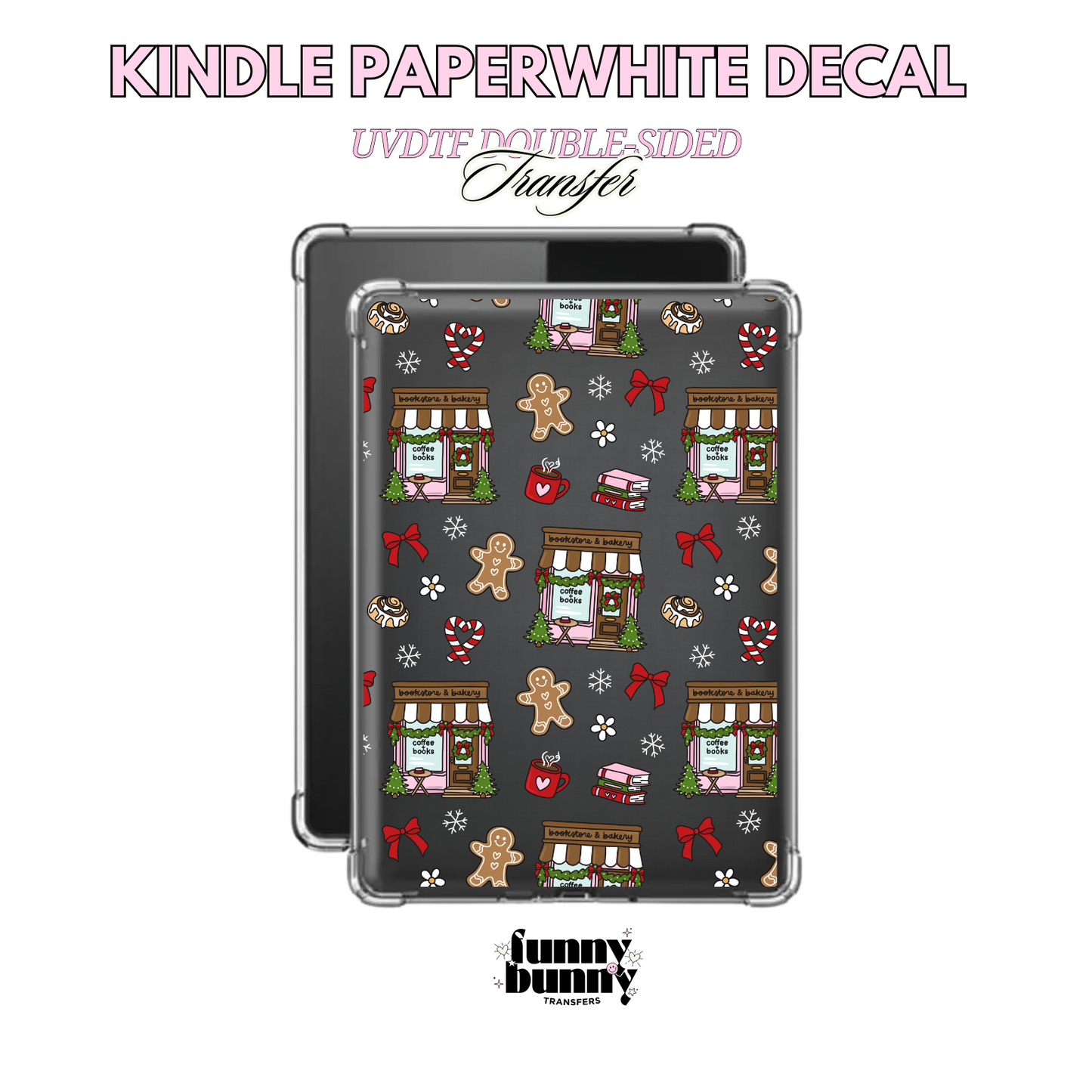 Books & Bakery Essentials - Kindle Decal