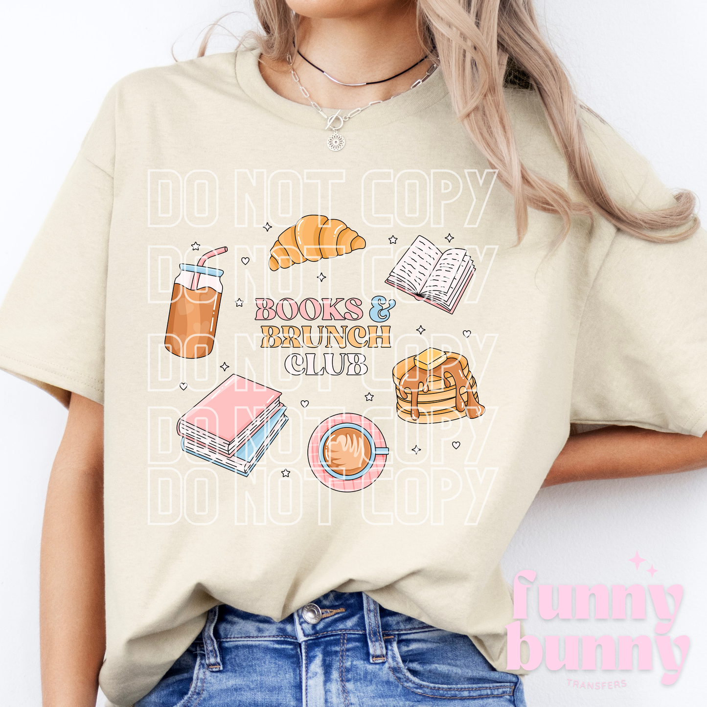 Books & Brunch Club - DTF Transfer