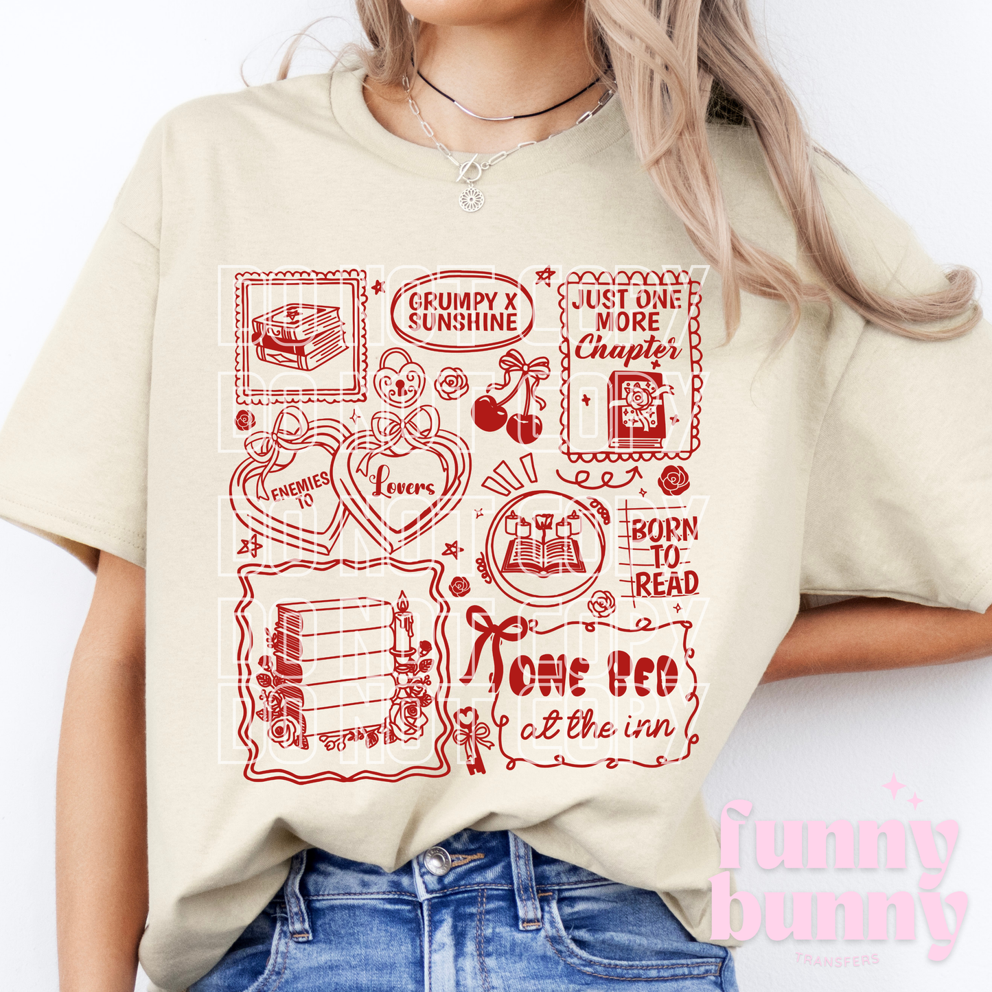 Born To Read 2.0 - DTF Transfer