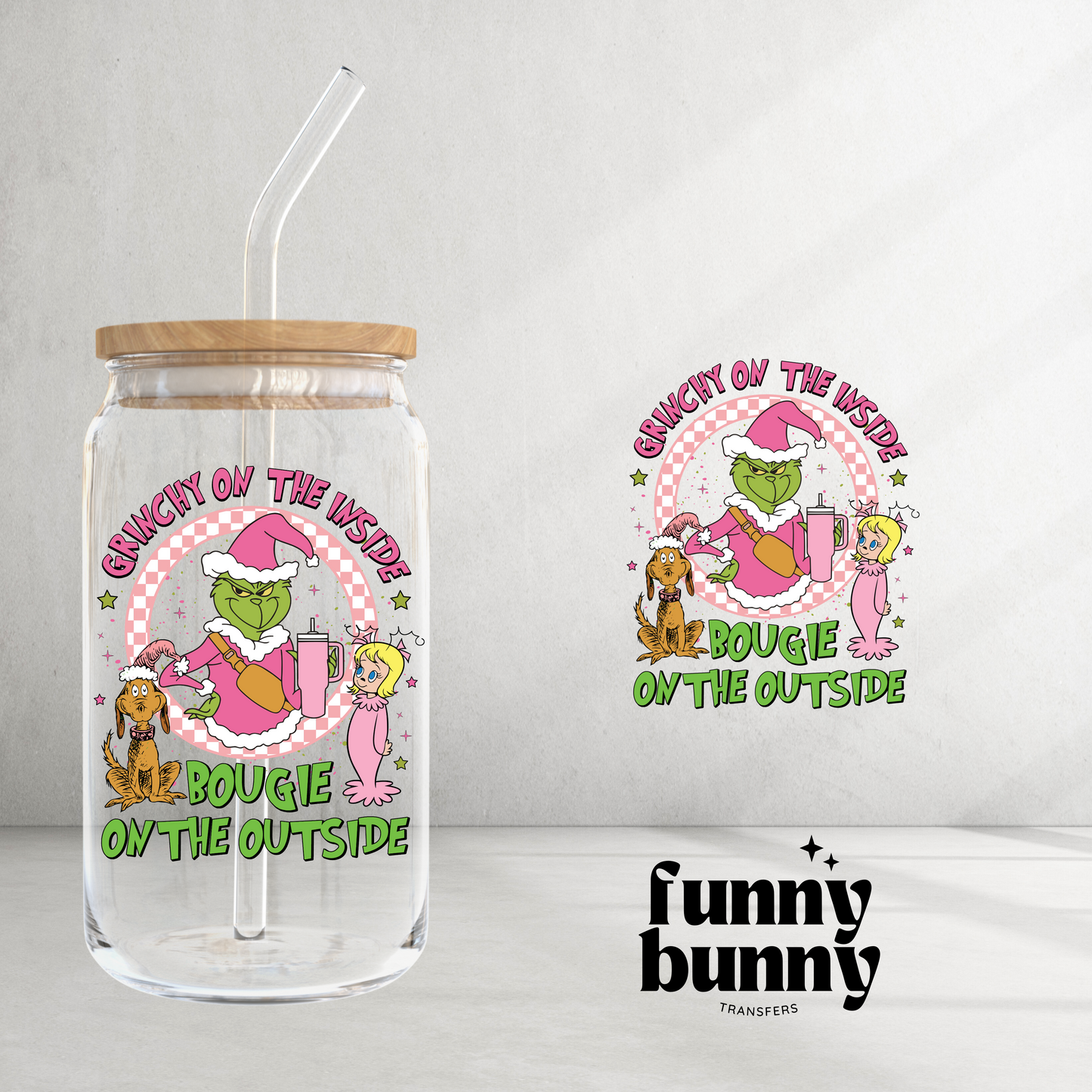 Boujie On The Outside - UVDTF Decal