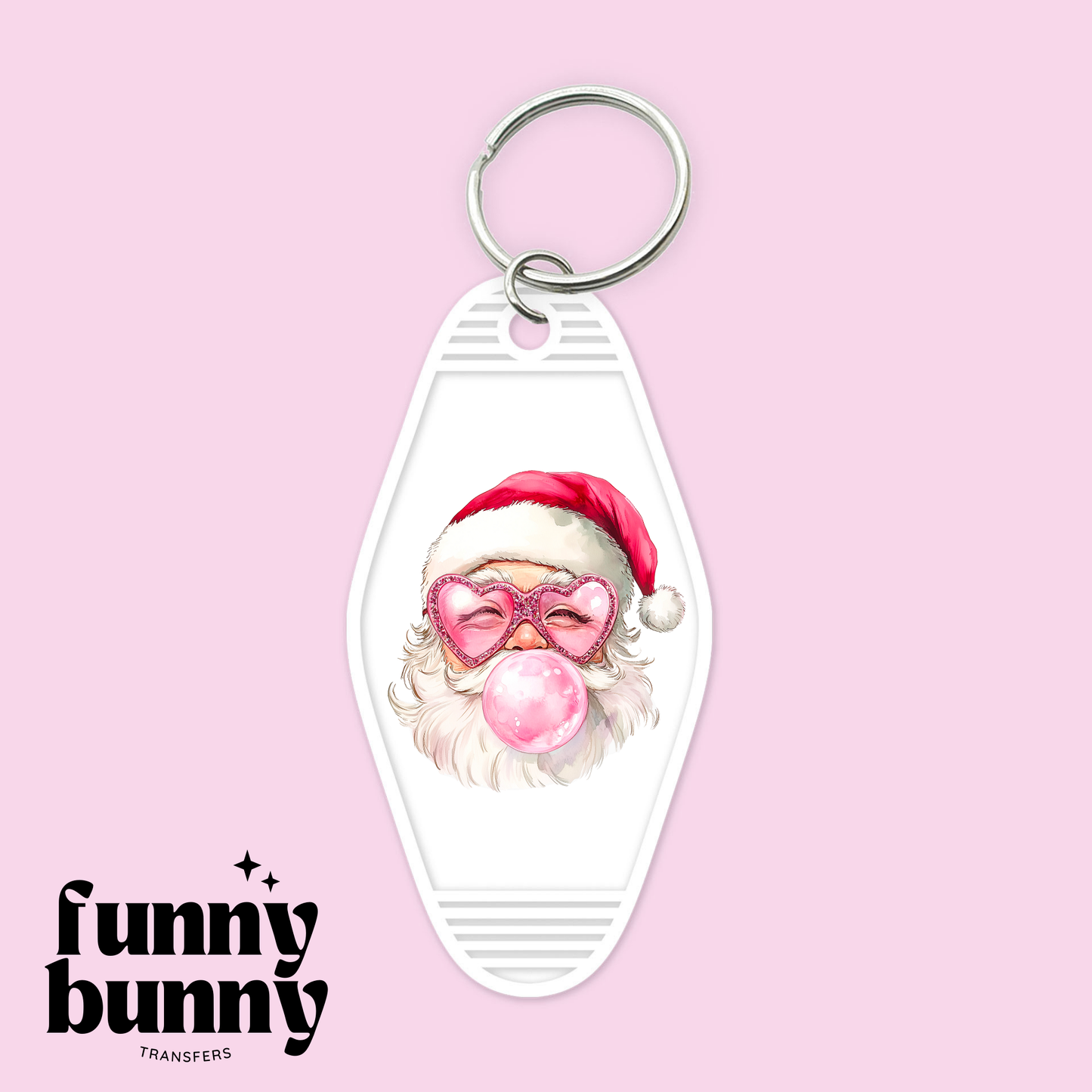 Boujee Santa - Motel Keychain