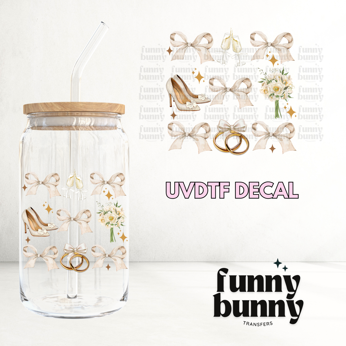 Bridal Essentials - UVDTF Decal