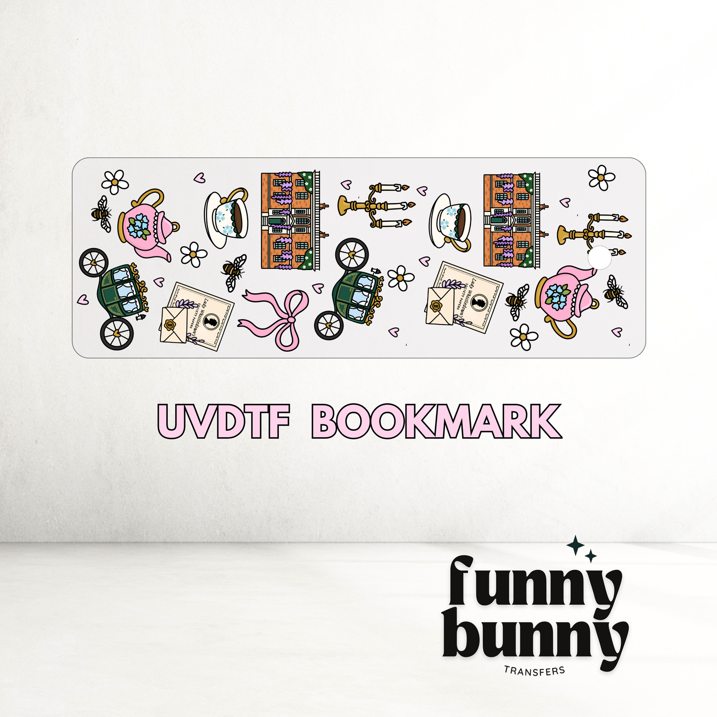 Bridgerton I - UVDTF Bookmark Decal