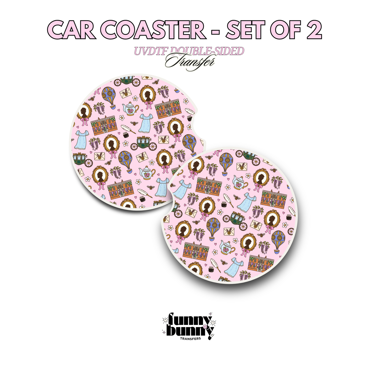 Bridgerton I - UVDTF Coaster