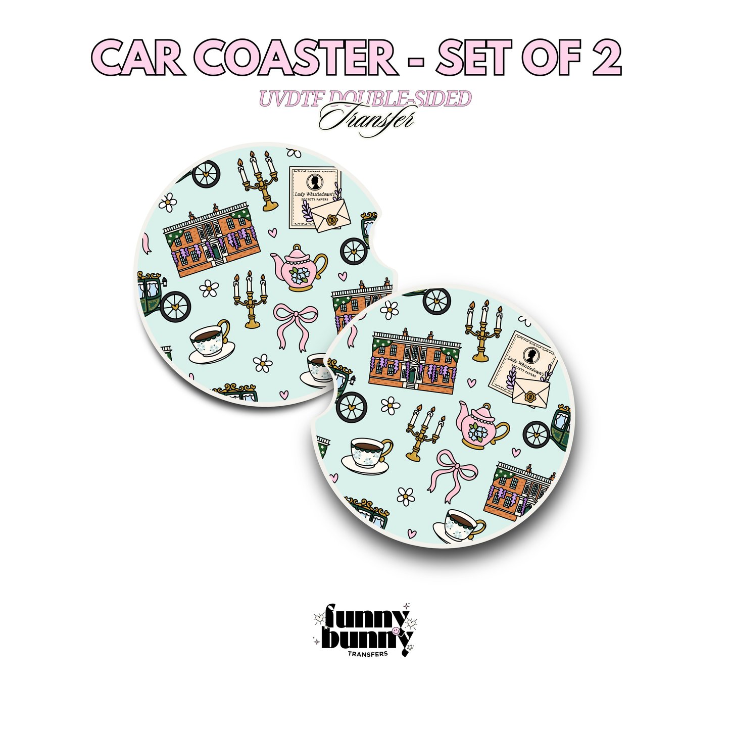 Bridgerton II - UVDTF Coaster