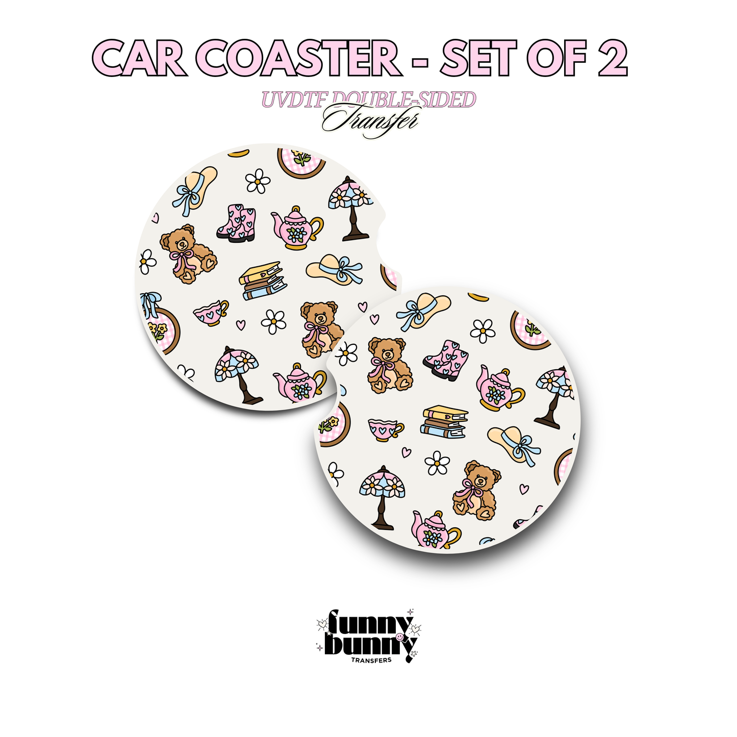 But First Thrifting - UVDTF Coaster