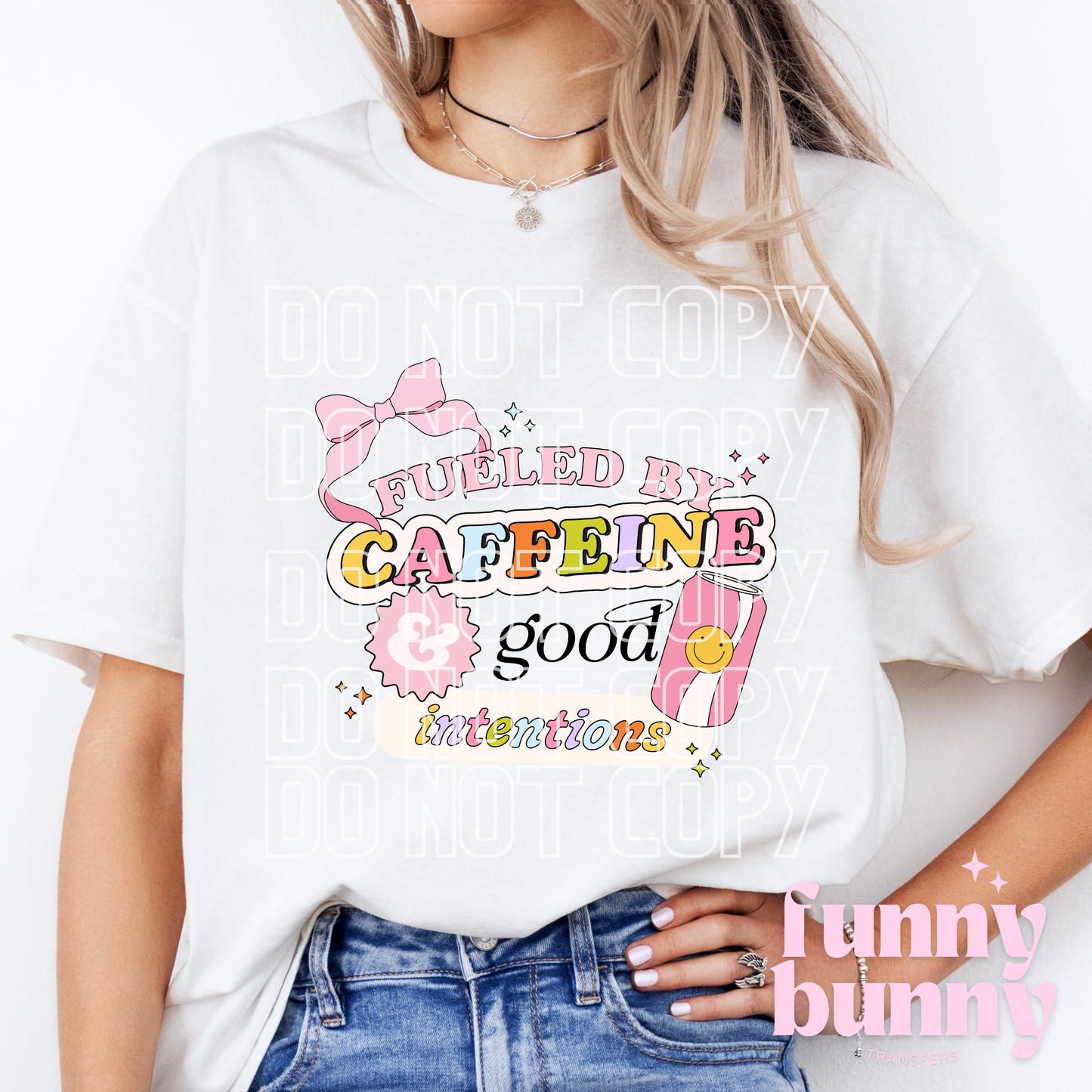 Caffeine & Good Intentions - DTF Transfer