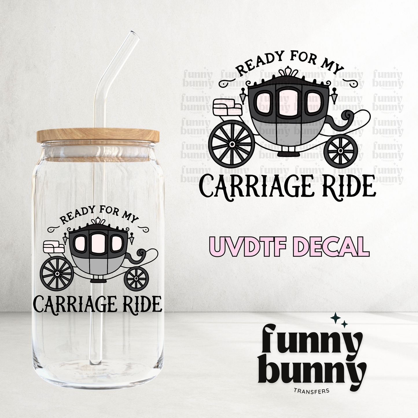 Carriage Ride - UVDTF Decal