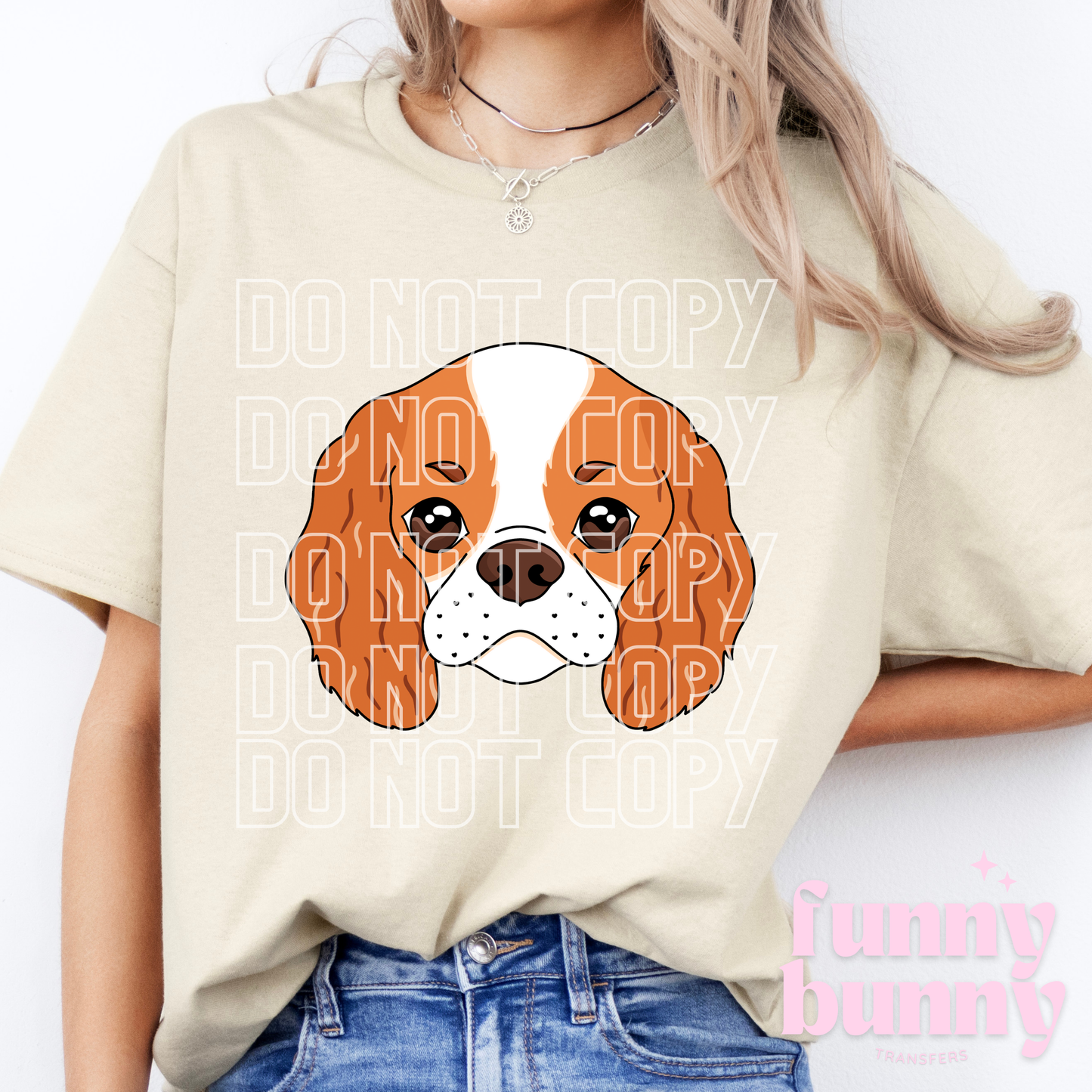 Cavalier Dog - DTF Transfer