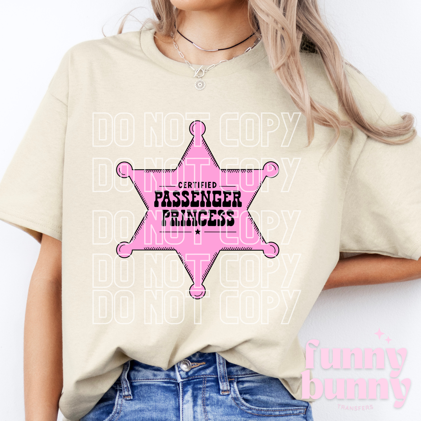 Certified Passenger Princess Star - DTF Transfer