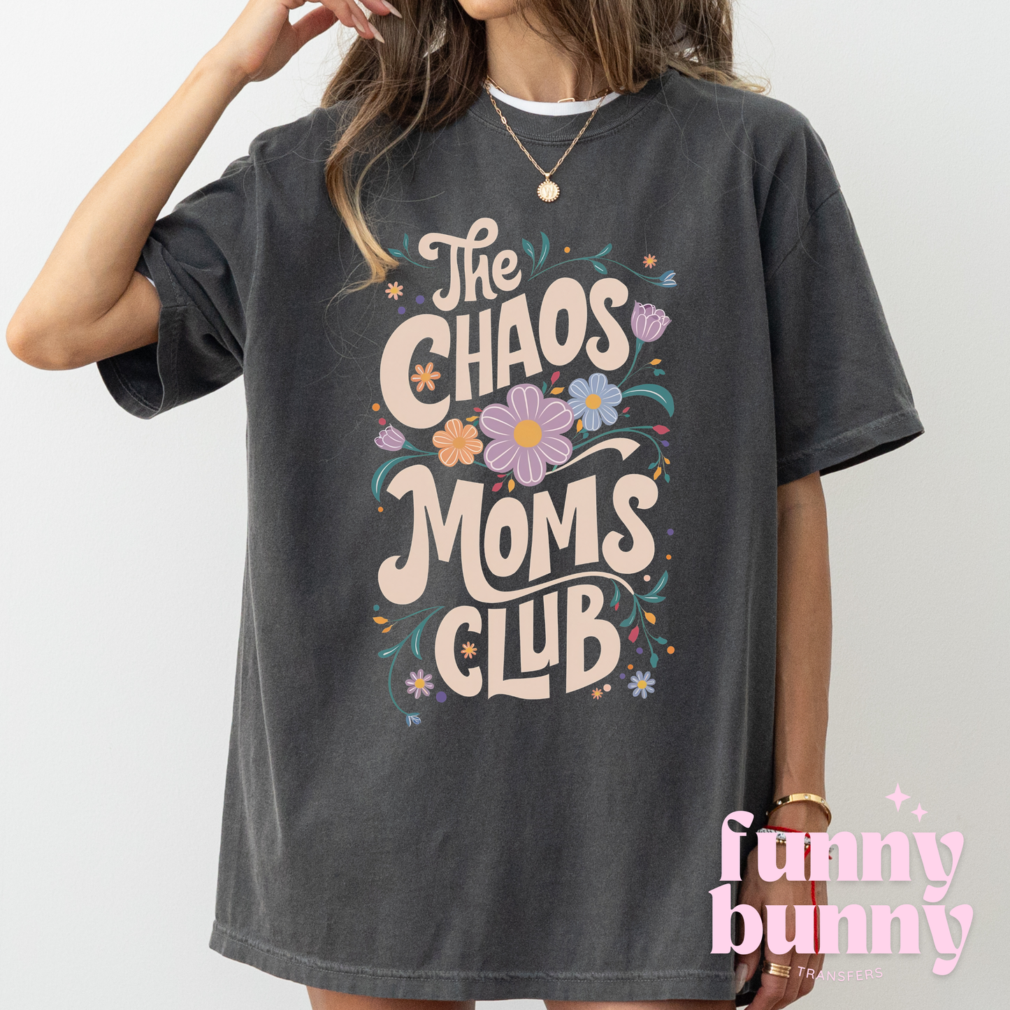 Chaos Moms Club - DTF Transfer