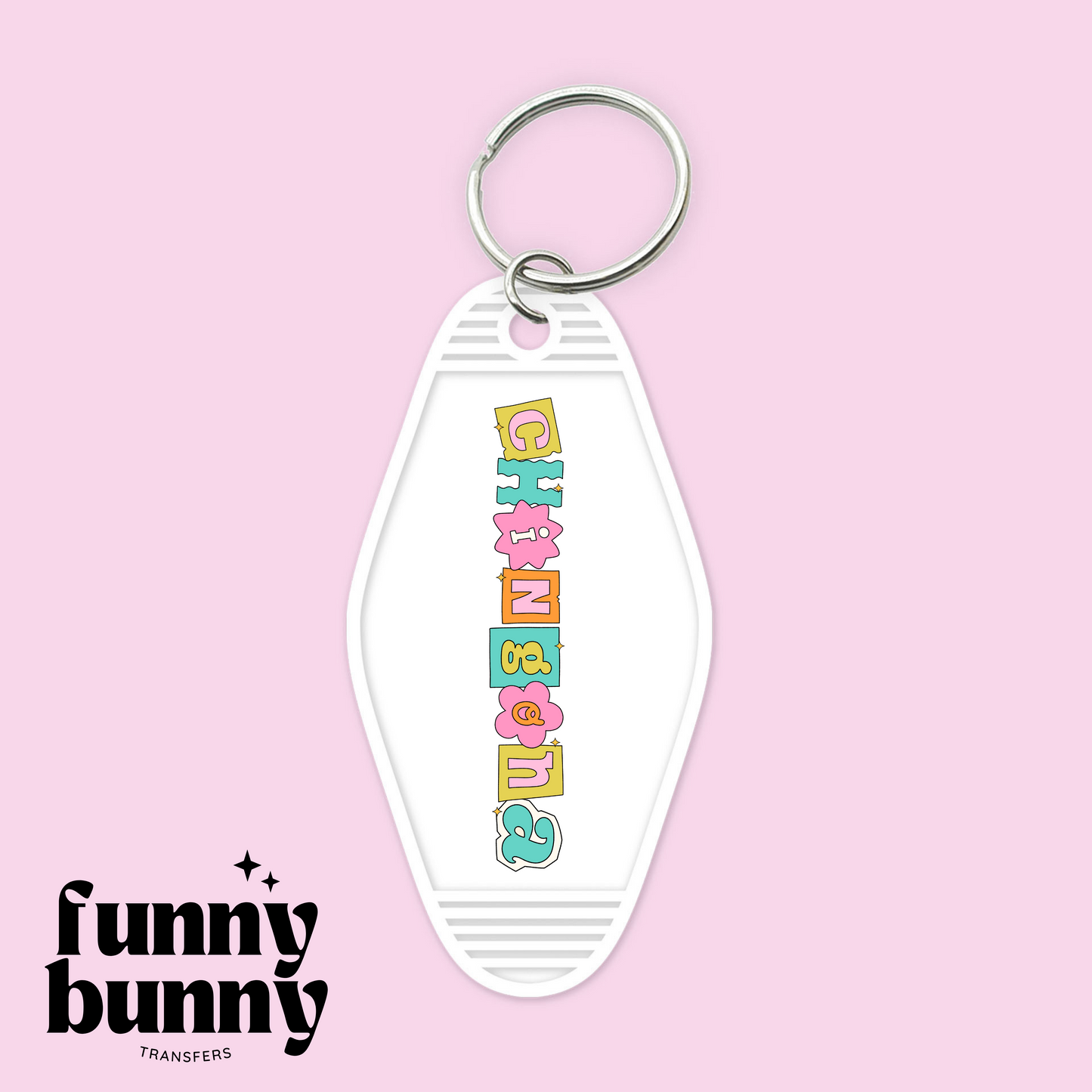 Chingona - Motel Keychain