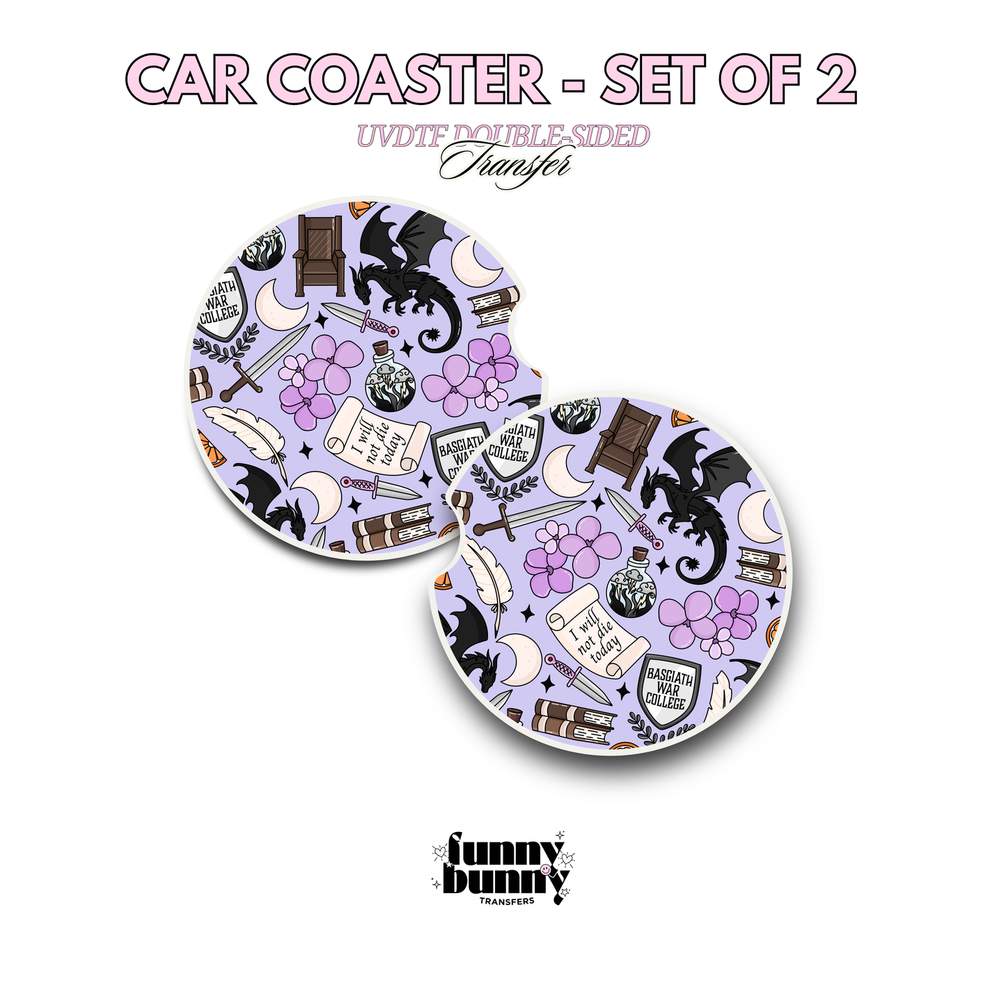 Choose Violence I - UVDTF Coaster