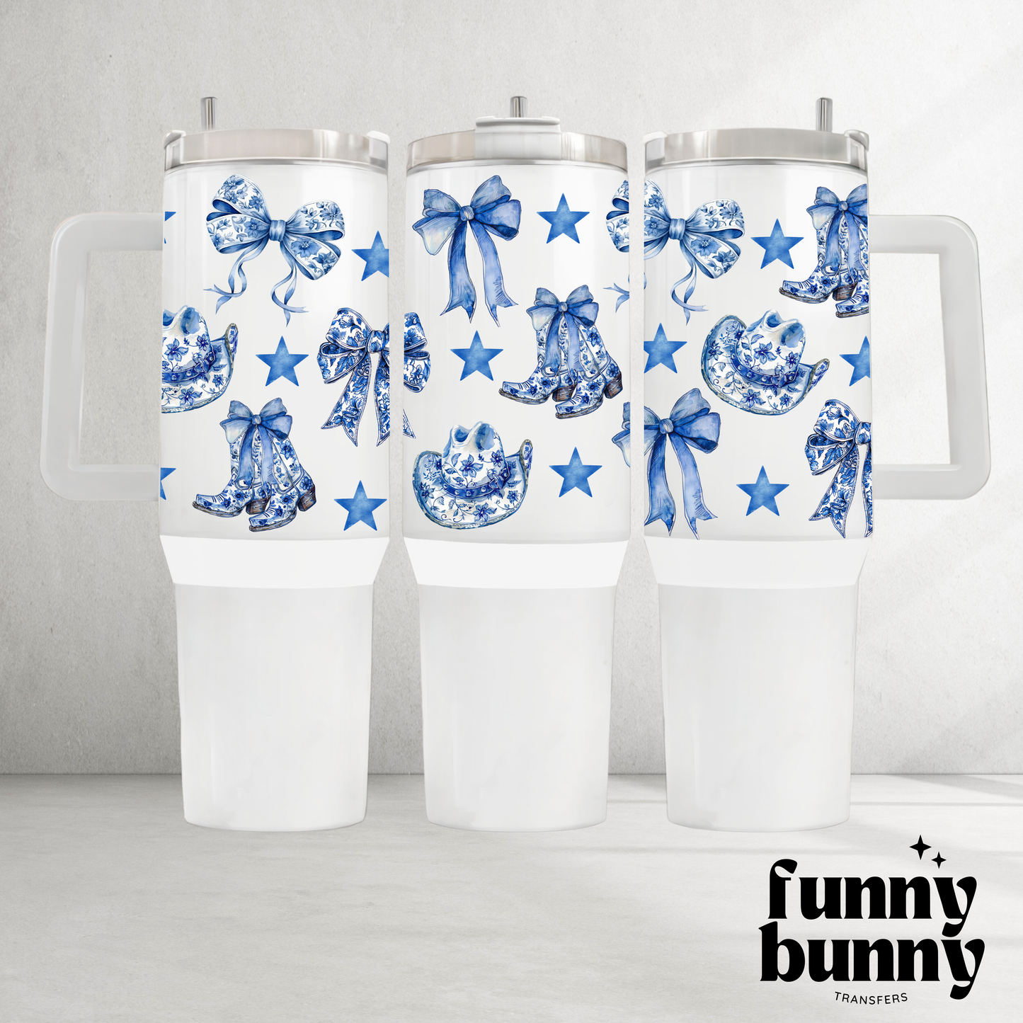 Coastal Cowgirl - 40oz UVDTF Tumbler Wrap