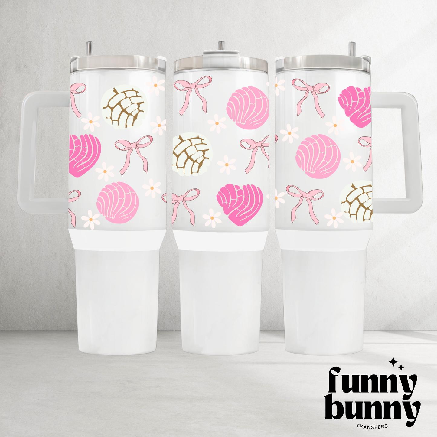 Coquette Conchas - 40oz UVDTF Tumbler Wrap