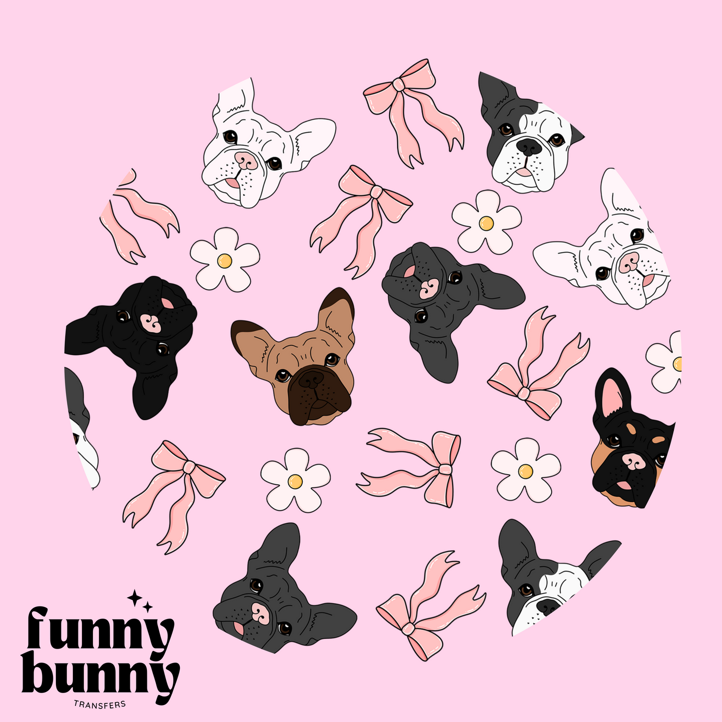 Coquette Frenchies - UVDTF Lid Decal