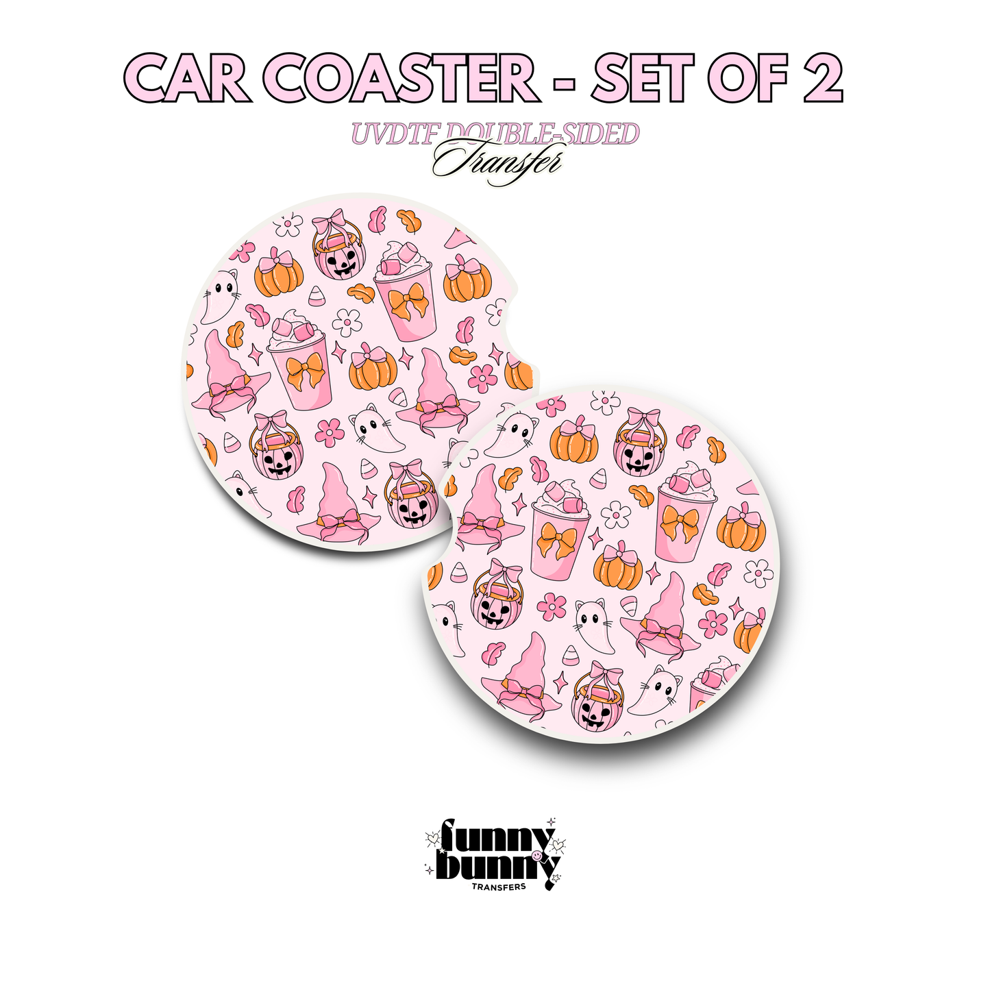 Coquette Halloween - UVDTF Coaster