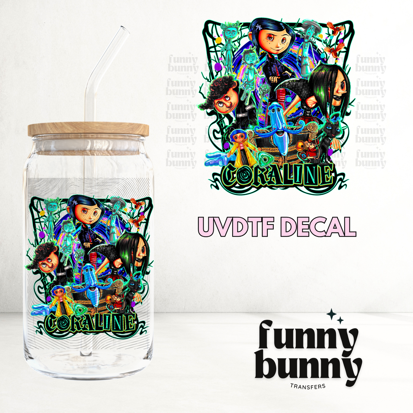 Cora Rag Doll 2.0 - UVDTF Decal