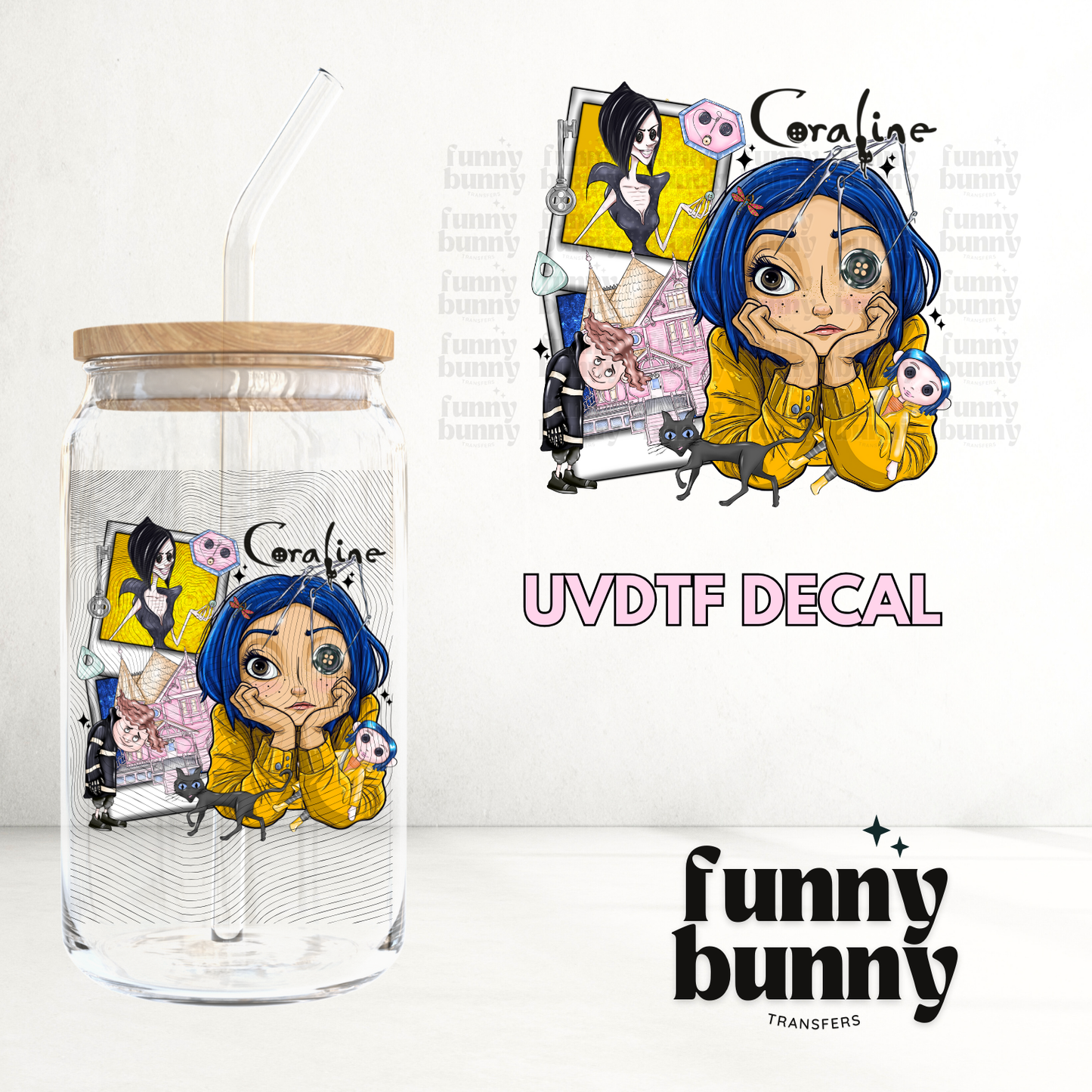 Cora Rag Doll Cutie - UVDTF Decal