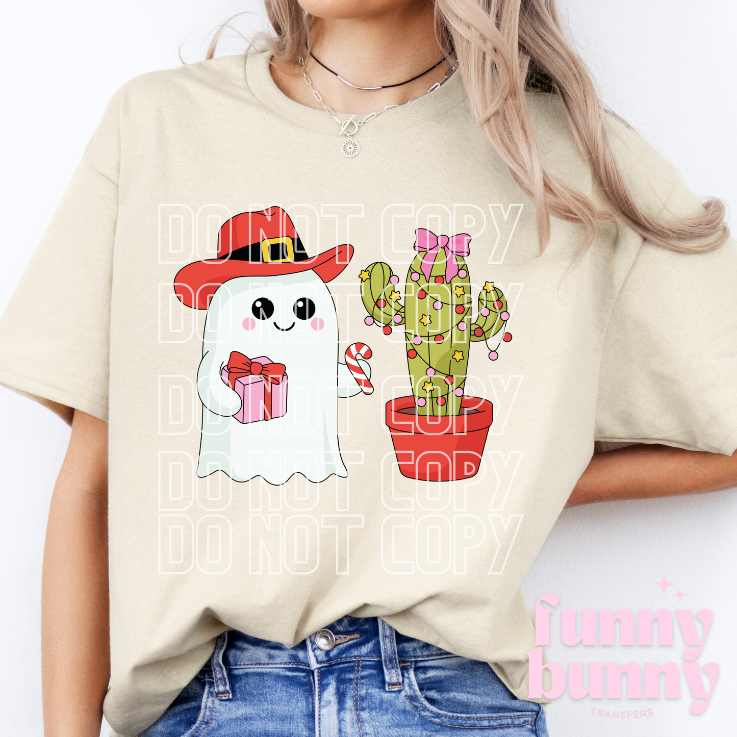 Cowboy Ghostie - DTF Transfer
