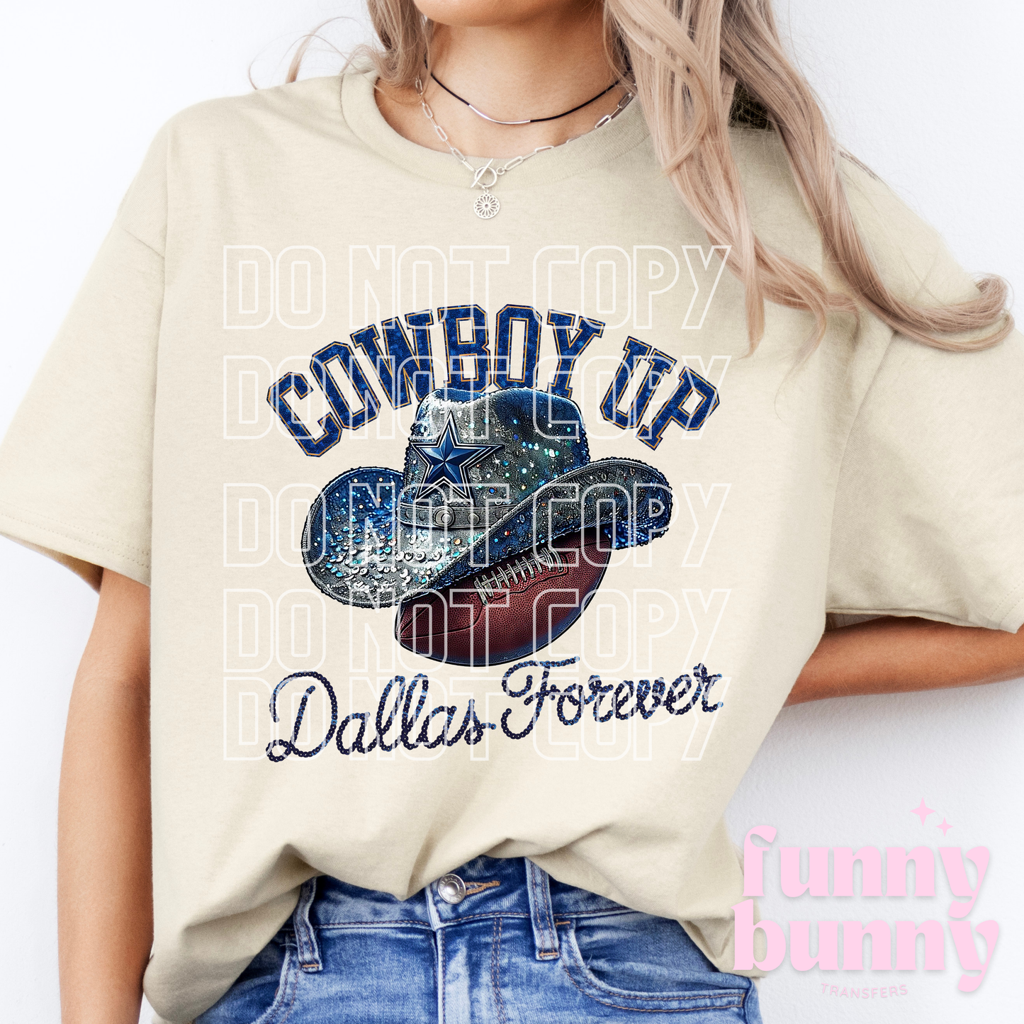 Cowboy Up - DTF Transfer