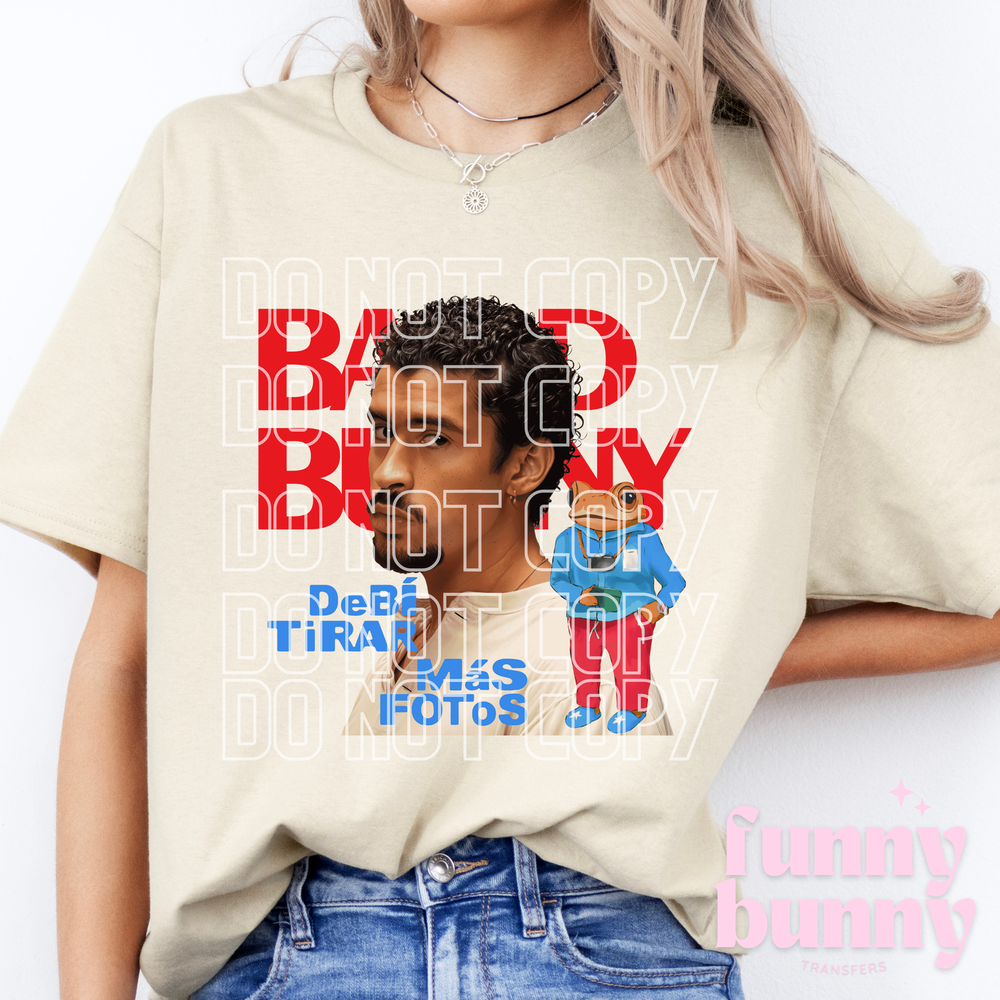 Bad Bunny DTMF - DTF Transfer