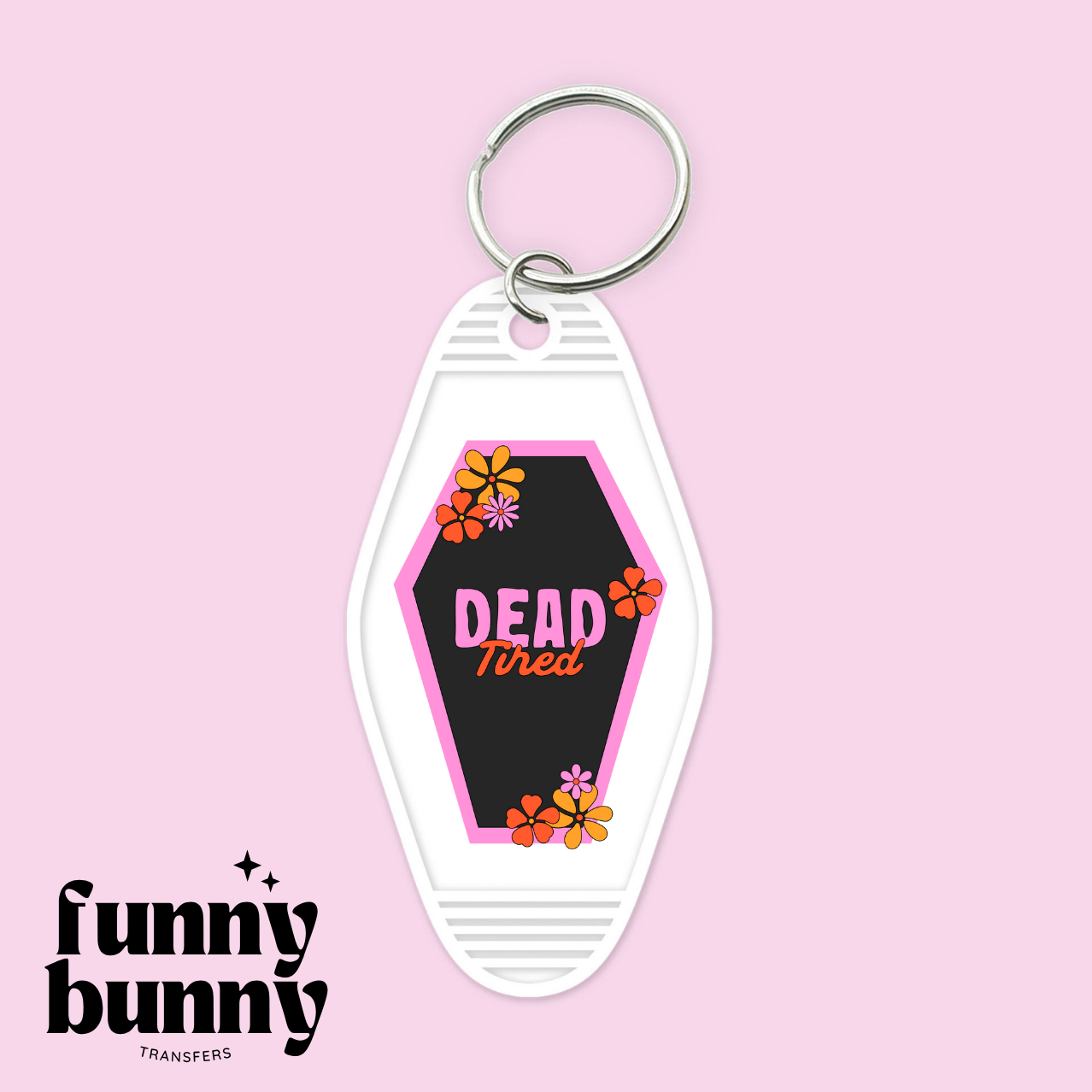 Dead Tired I - Motel Keychain