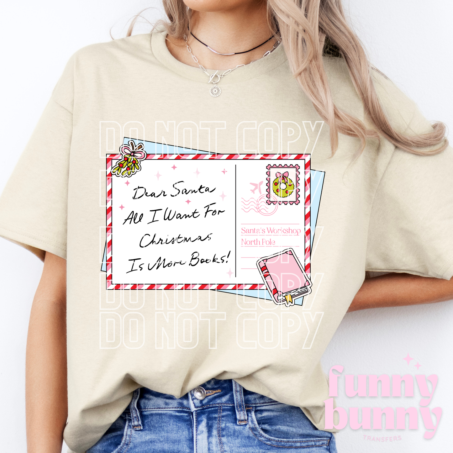 Dear Santa Books - DTF Transfer