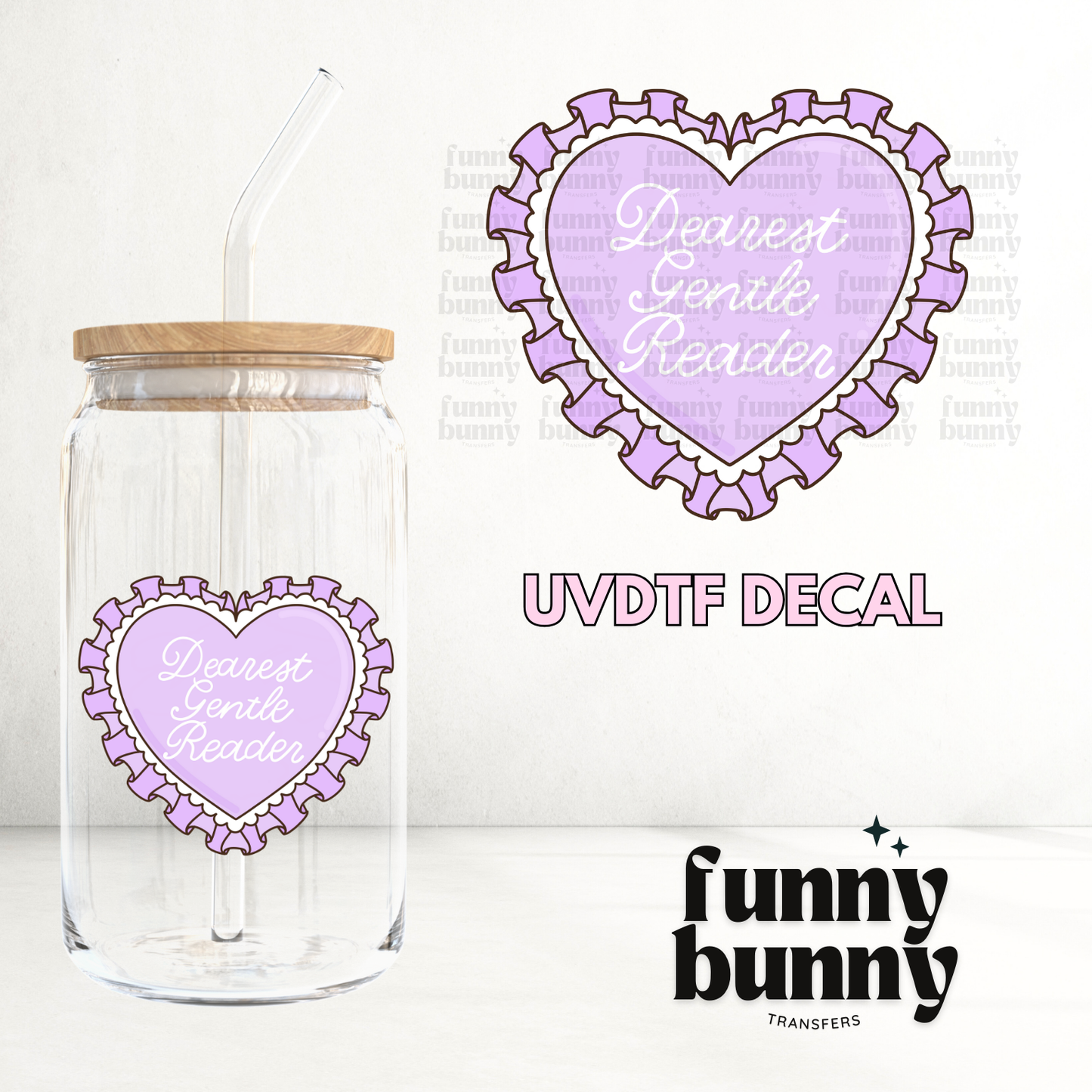 Dearest Heart - UVDTF Decal