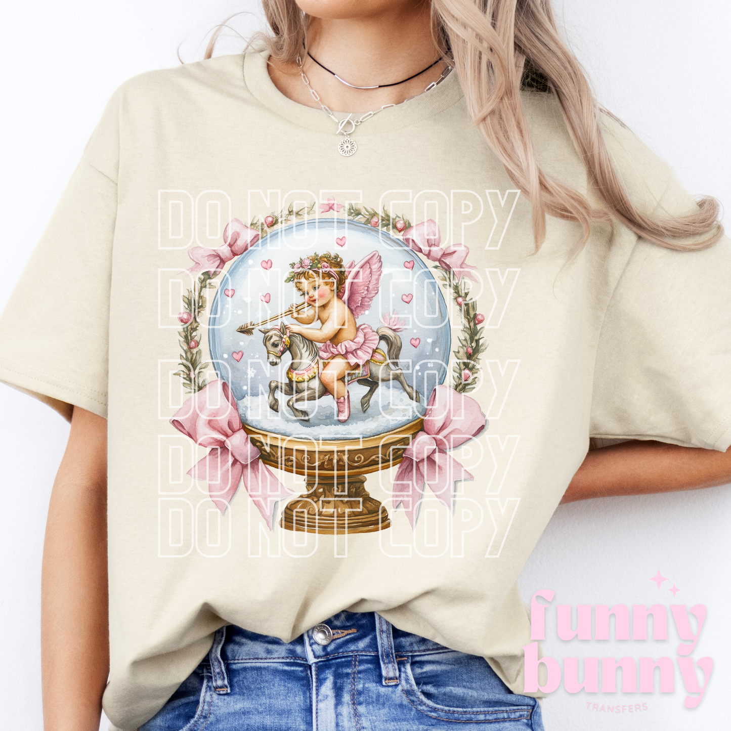 Demure Cupid - DTF Transfer