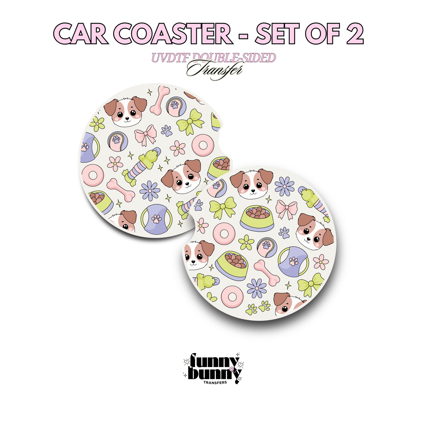 Doggy Mom Essentials - UVDTF Coaster