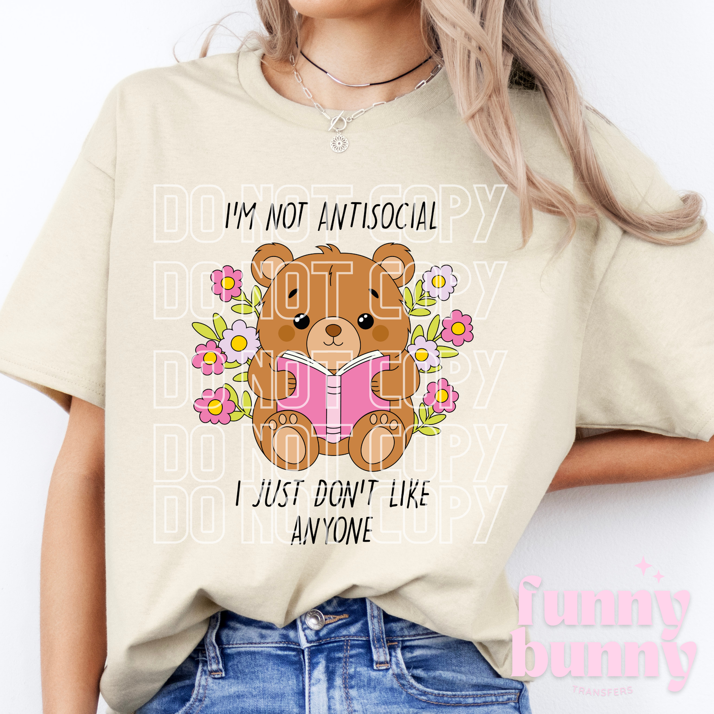 Don't Like Anyone Bear - DTF Transfer