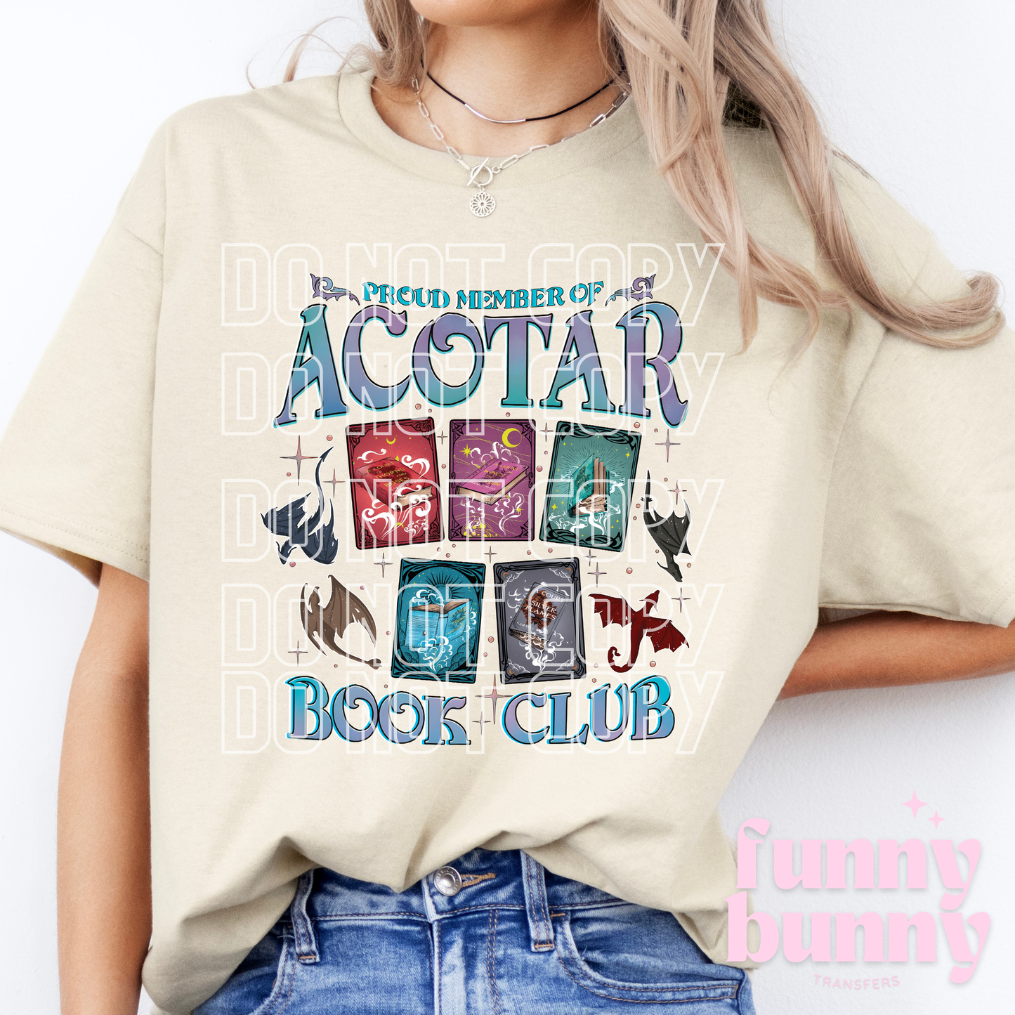 Dragon Book Club - DTF Transfer