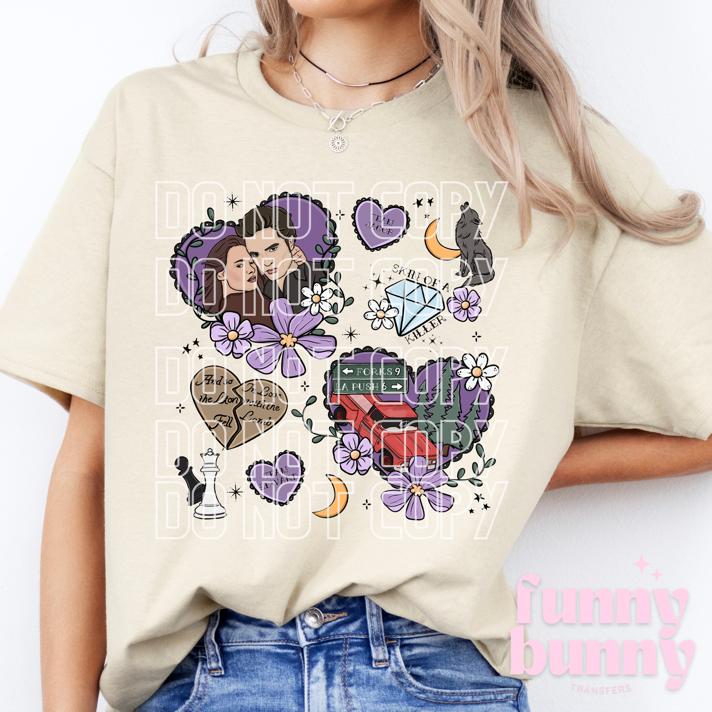 Edward vs Jacob - DTF Transfer