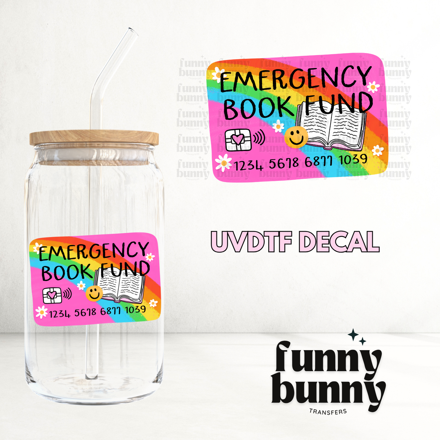 Emergency Book Fund - UVDTF Decal