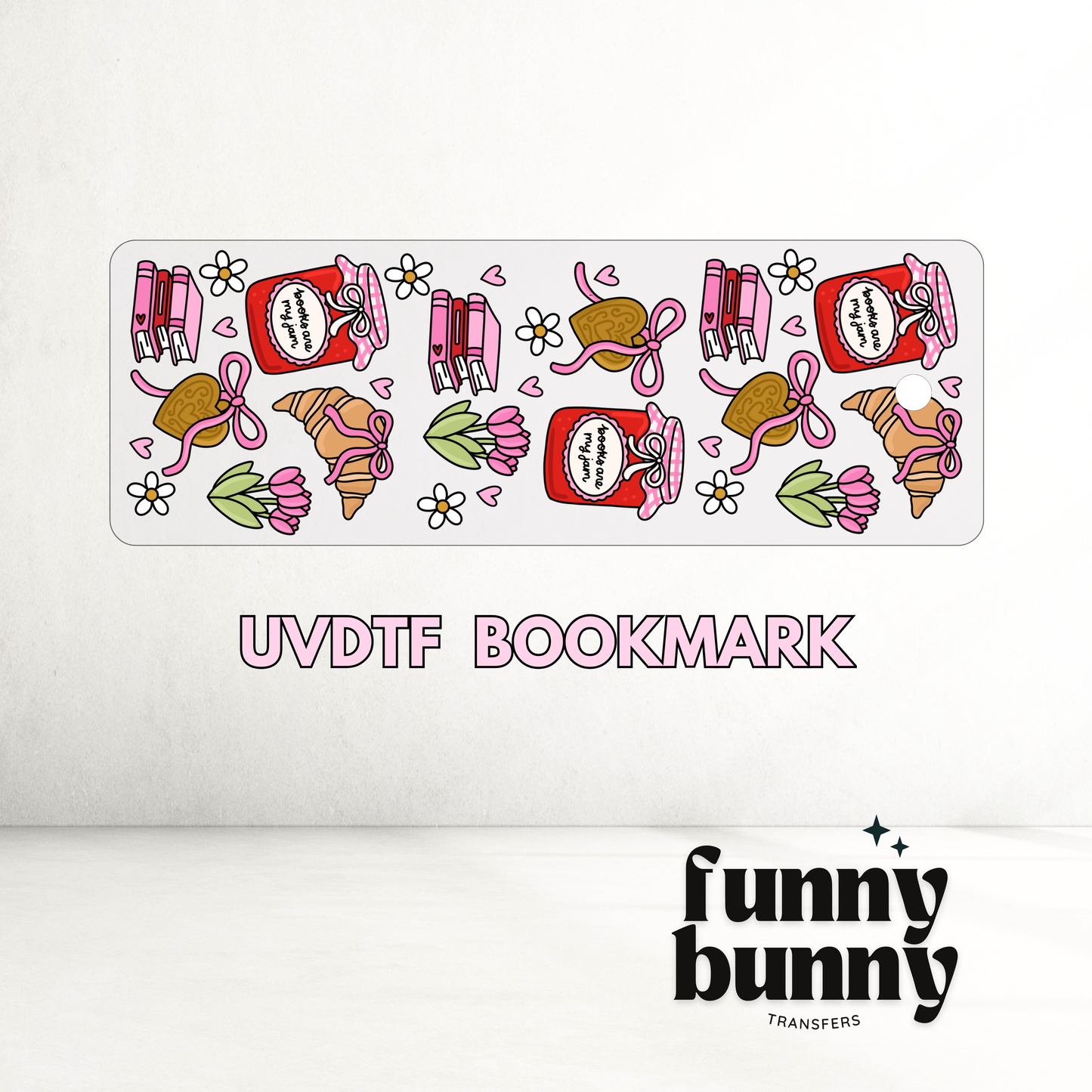 Extra Jam - UVDTF Bookmark Decal