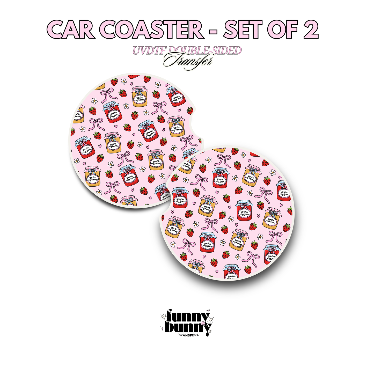 Extra Jam - UVDTF Coaster