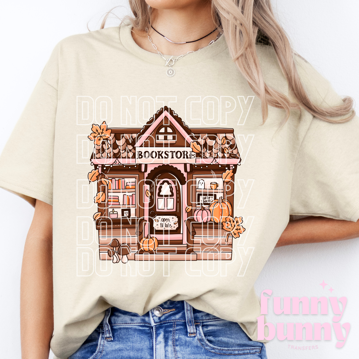 Fall Bookstore - DTF Transfer